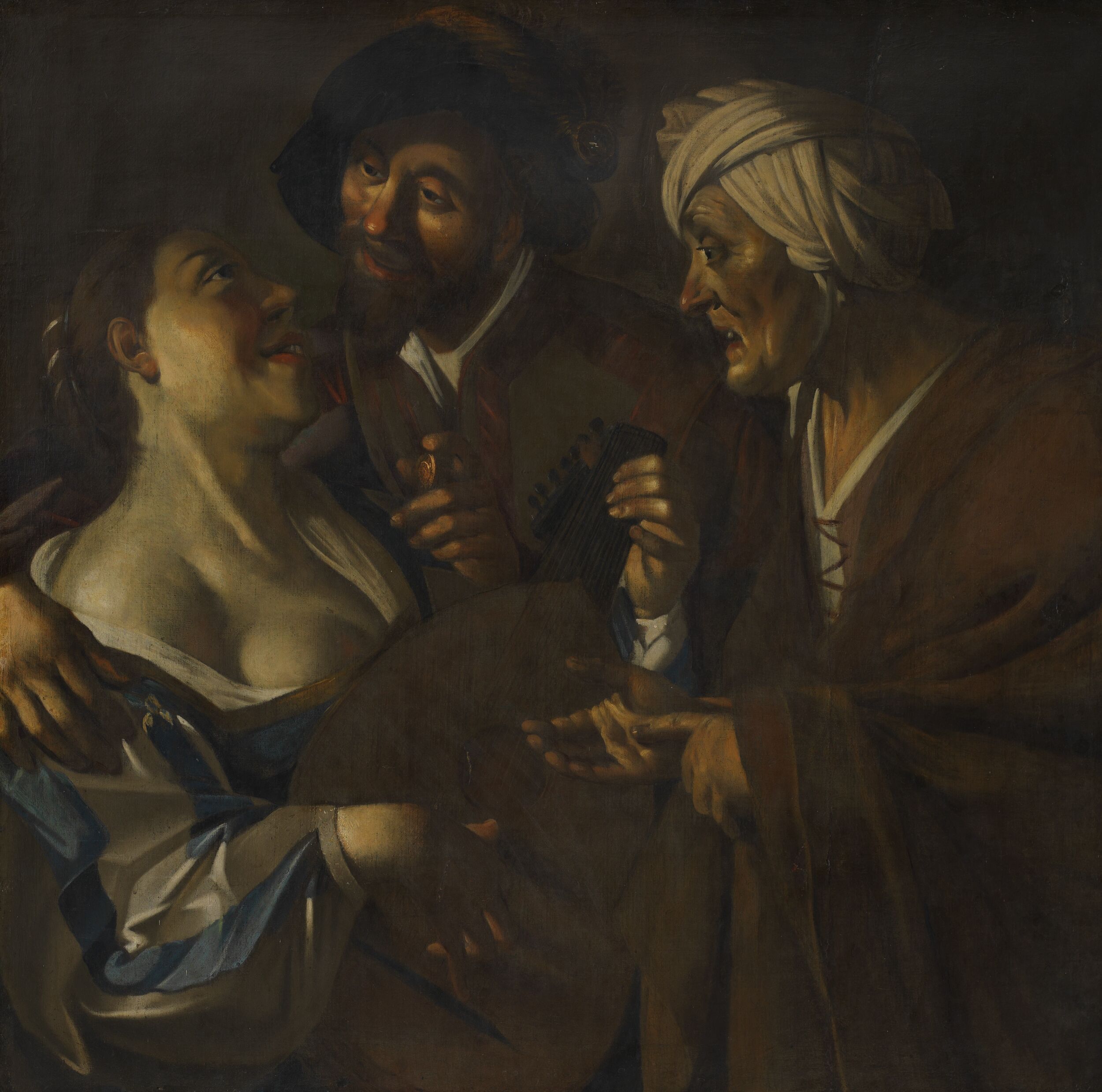 Procuress (after Dirck van Baburen) by Han van Meegeren (Artists)AfterDirck van Baburen (Artists)