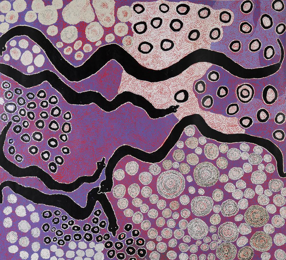 Pukara, a painting from Western Australia, 2013