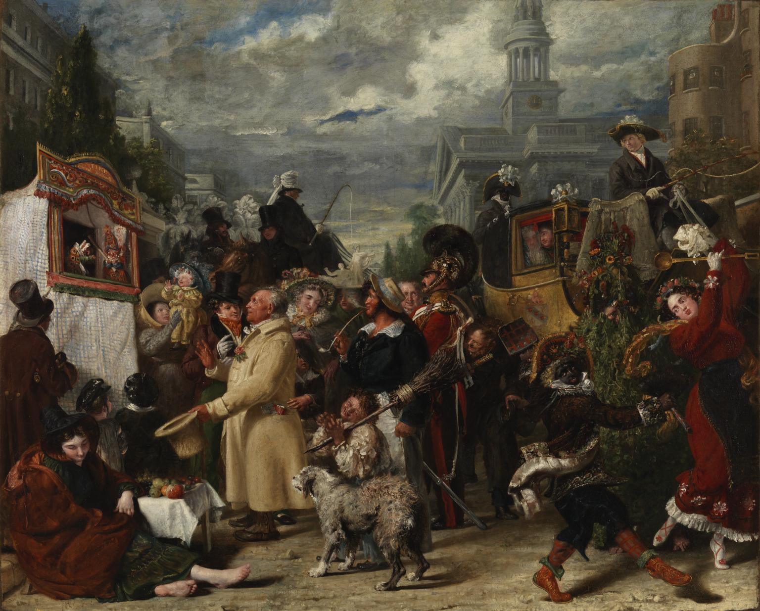 Punch or May Day by Benjamin Robert Haydon