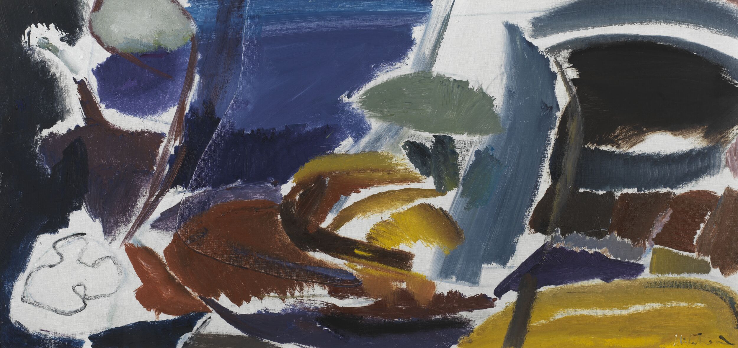 Rain Cloud by Ivon Hitchens