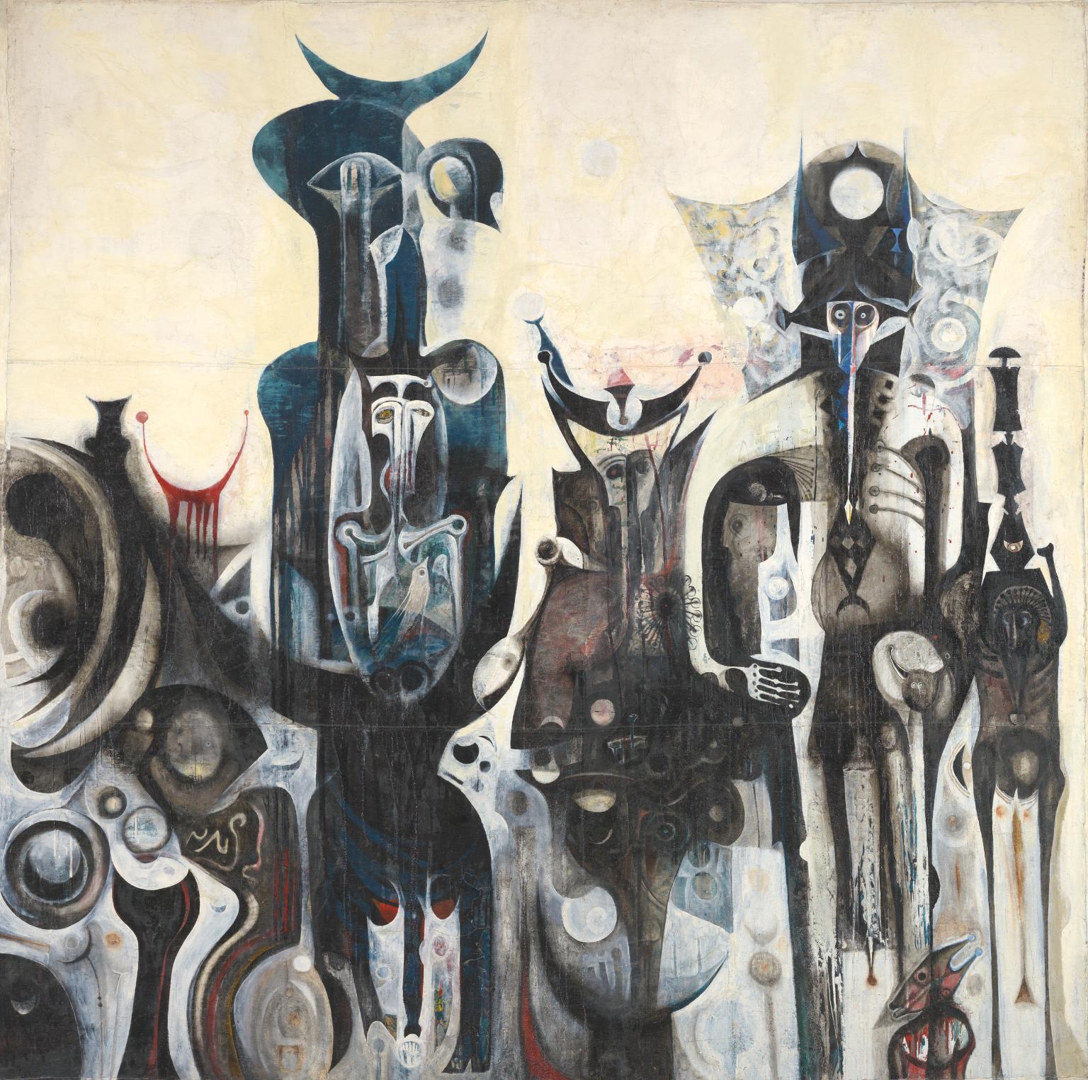 Reborn Sounds of Childhood Dreams I by Ibrahim El-Salahi