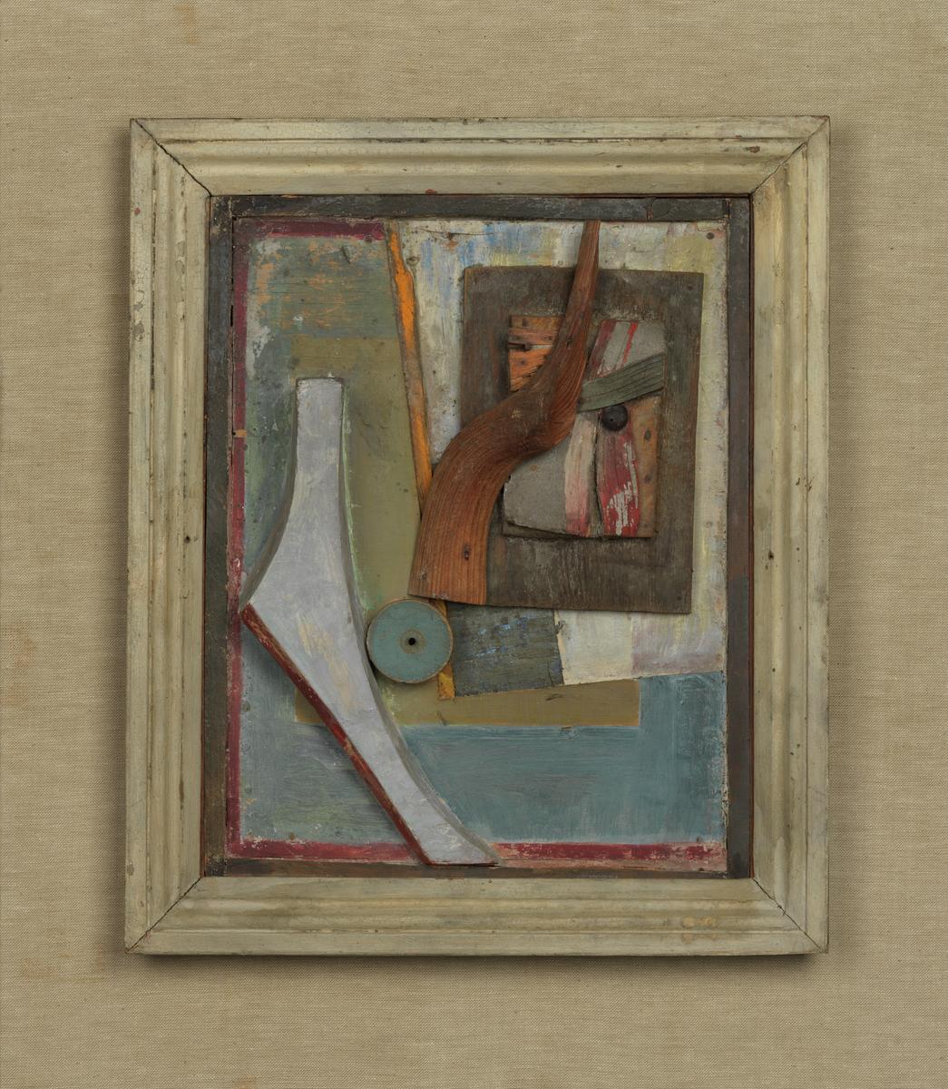 (Relief in Relief) by Kurt Schwitters