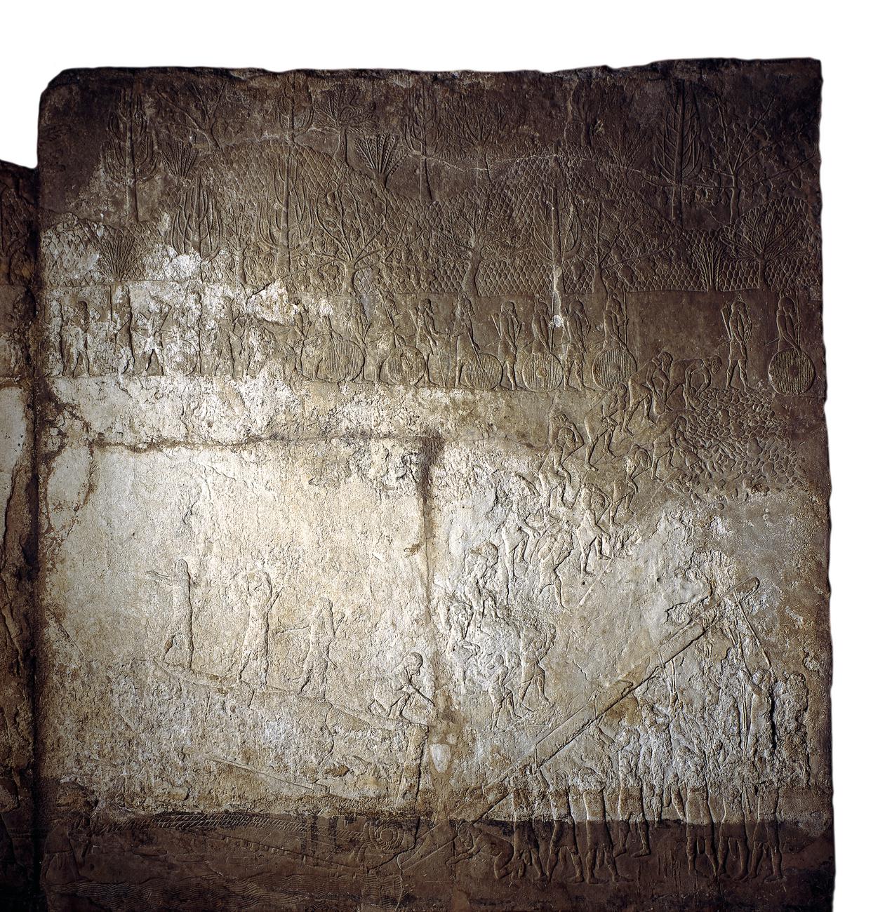 Relief of a winged bull