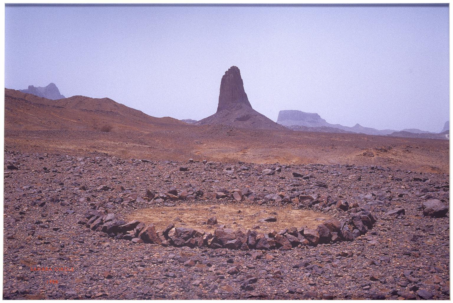 Sahara Circle by Richard Long CBE