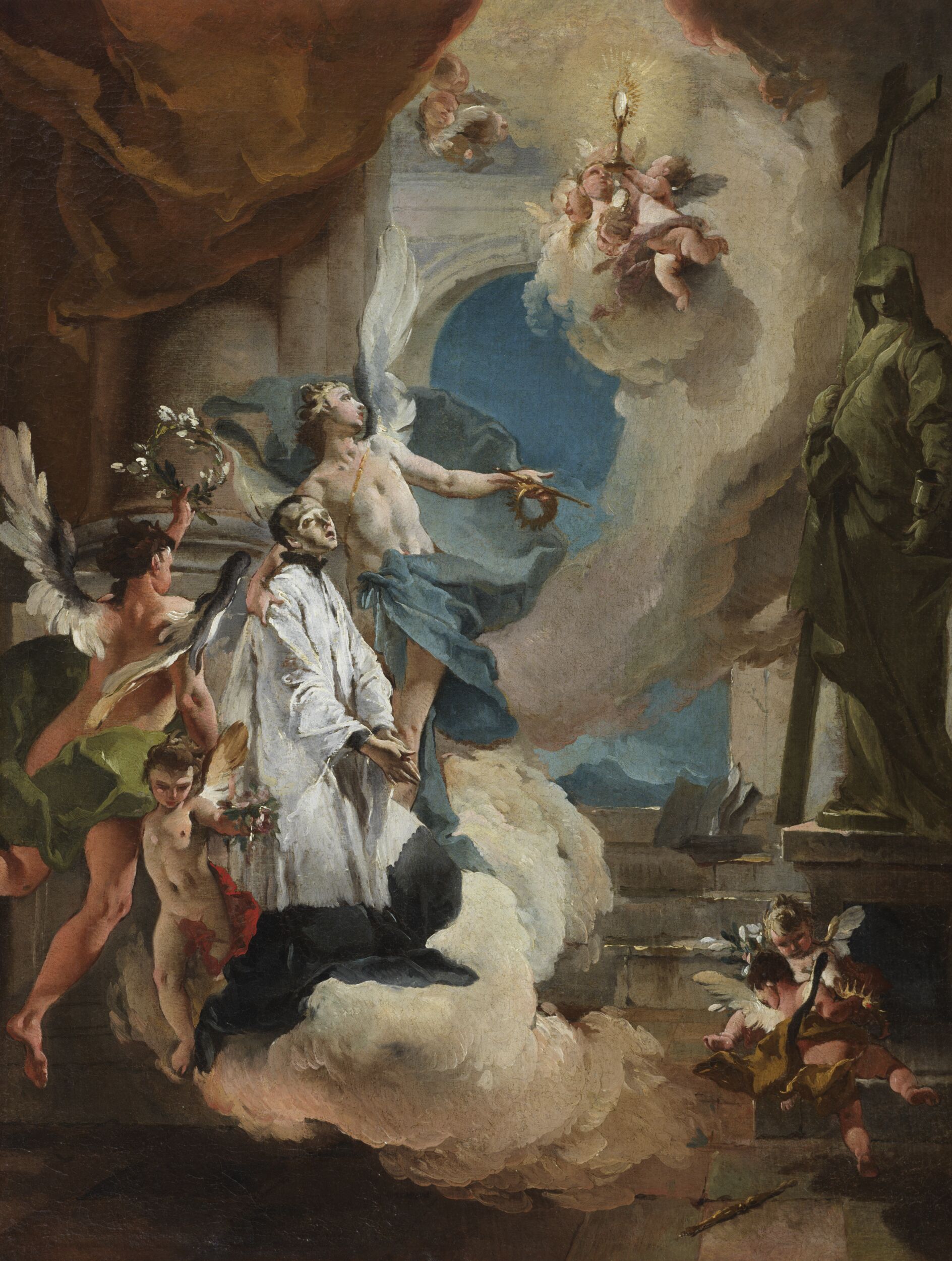 Saint Aloysius Gonzaga in Glory by Giovanni Battista Tiepolo