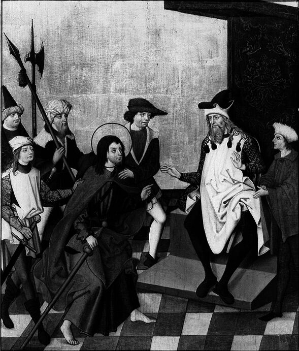 Saint James before Agrippa by Germany late 15th century