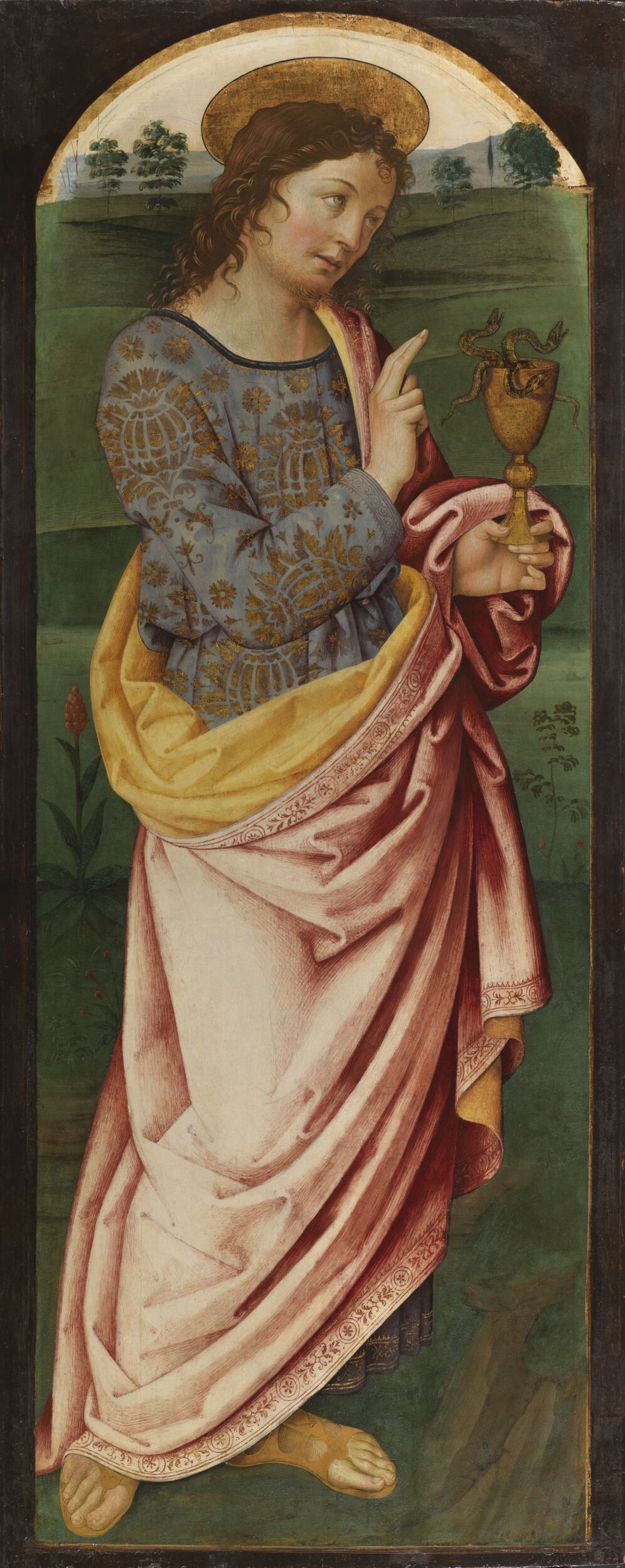 Saint John the Evangelist by Workshop ofItaly (Florence) 15th century (Artists)