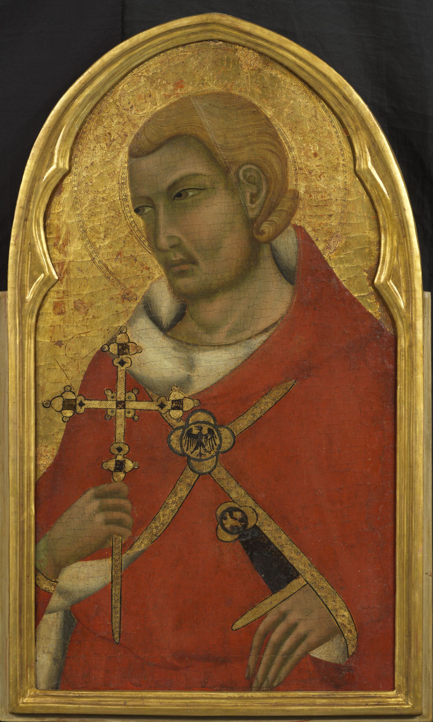Saint Julian by Master of San Torpè (Artists)active ca. 1290-ca. 1320 (Life dates)