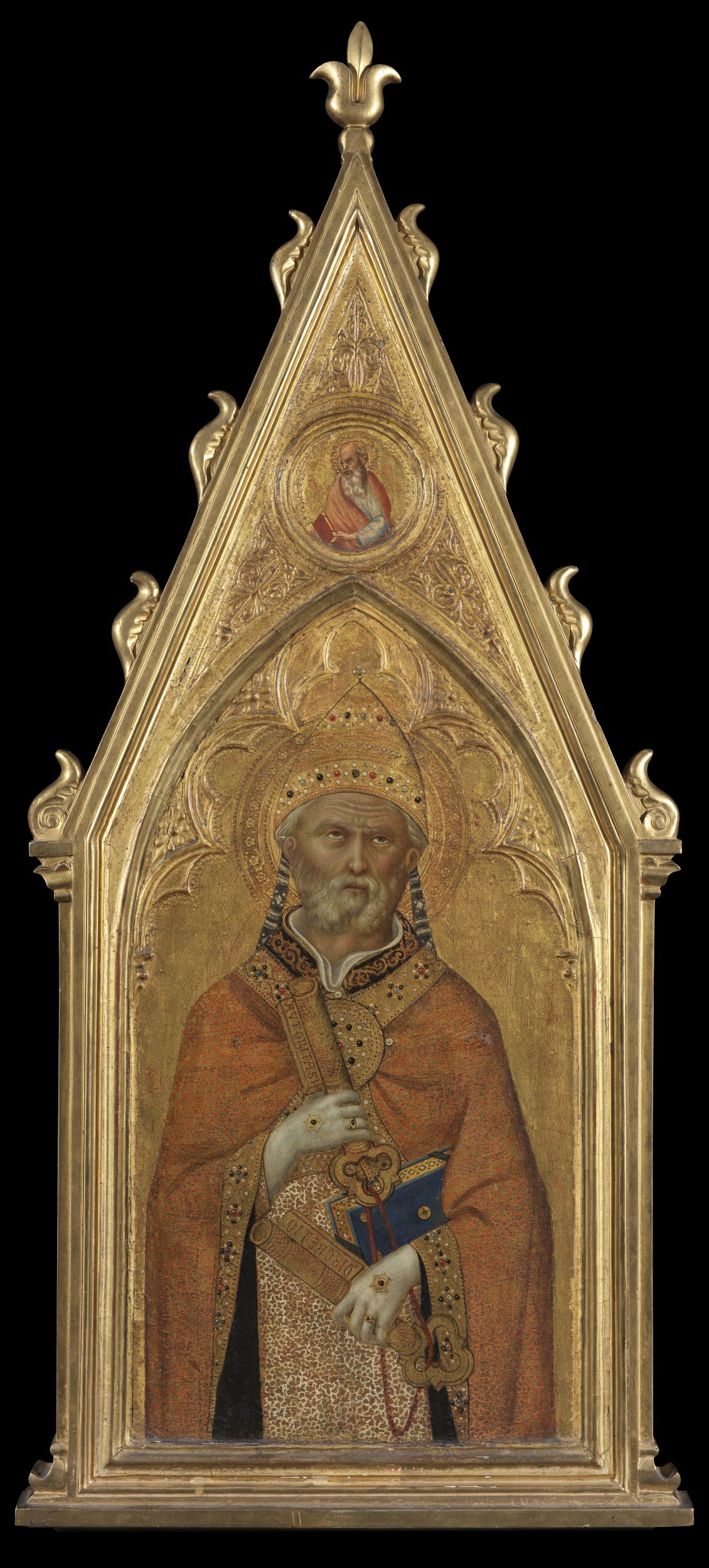 Saint Peter as Pope by Lippo Vanni (Artists)(active)