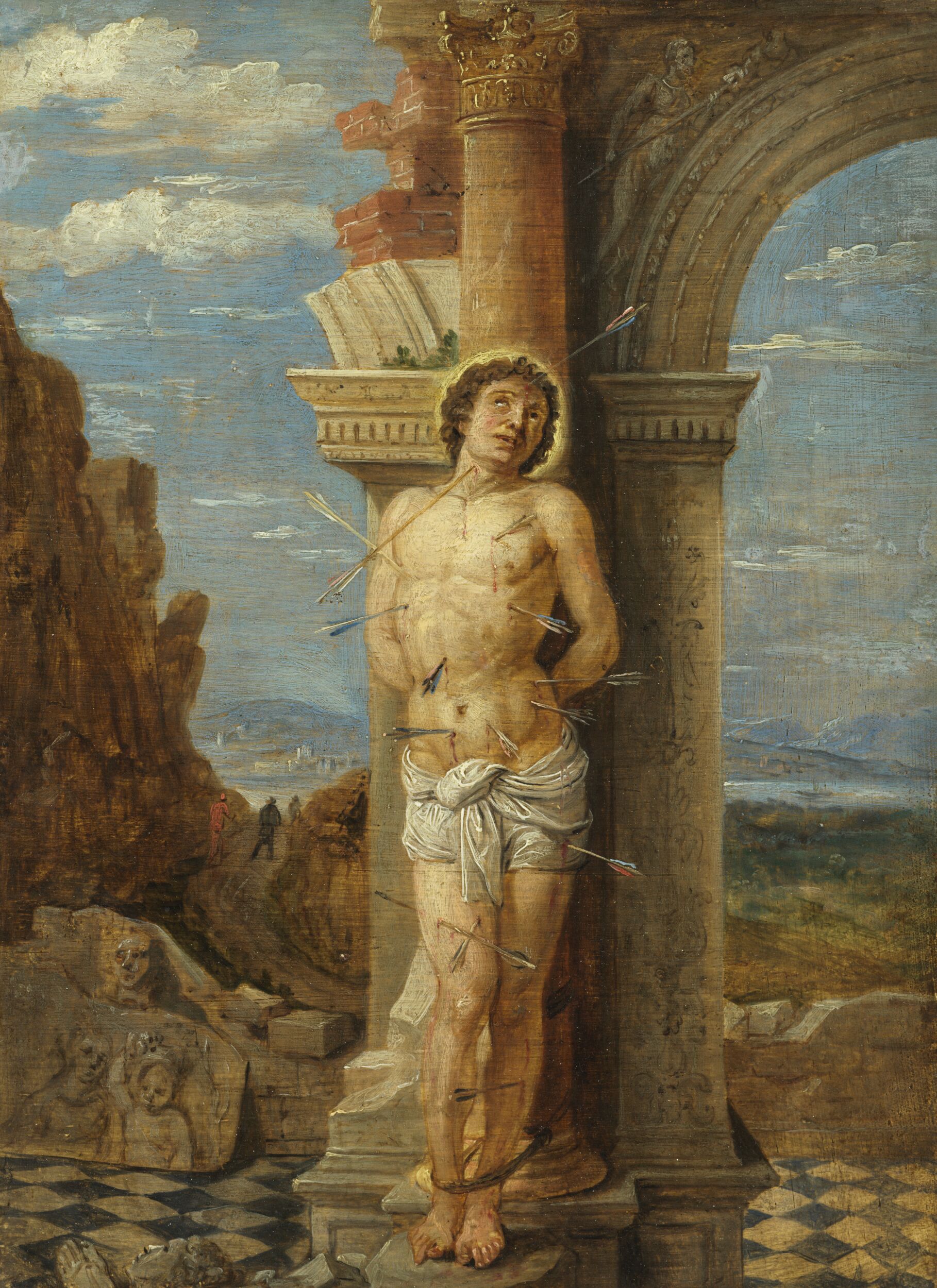 Saint Sebastian, (after Andrea Mantegna, around 1431–1506) by David Teniers II