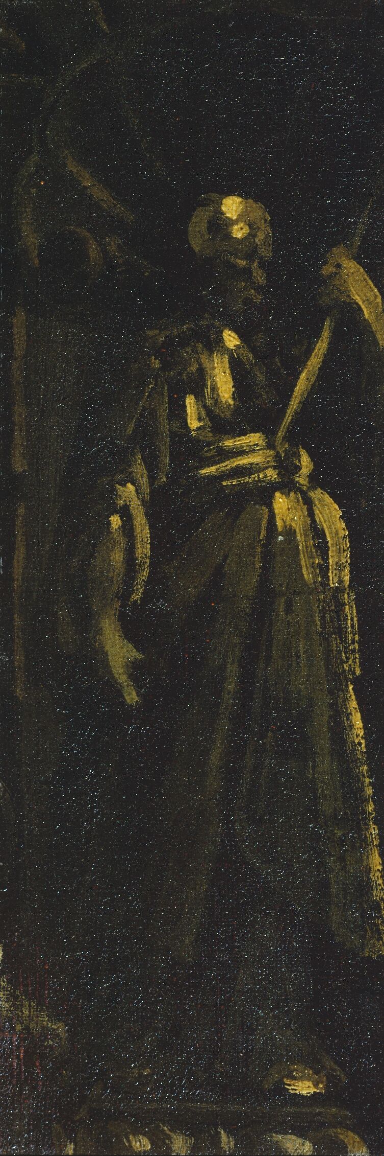 Saint Standing in a Niche (fragment) by Didier (Monsù Desiderio) Barra (Artists)ca. 1590-after 1652 (Life dates)