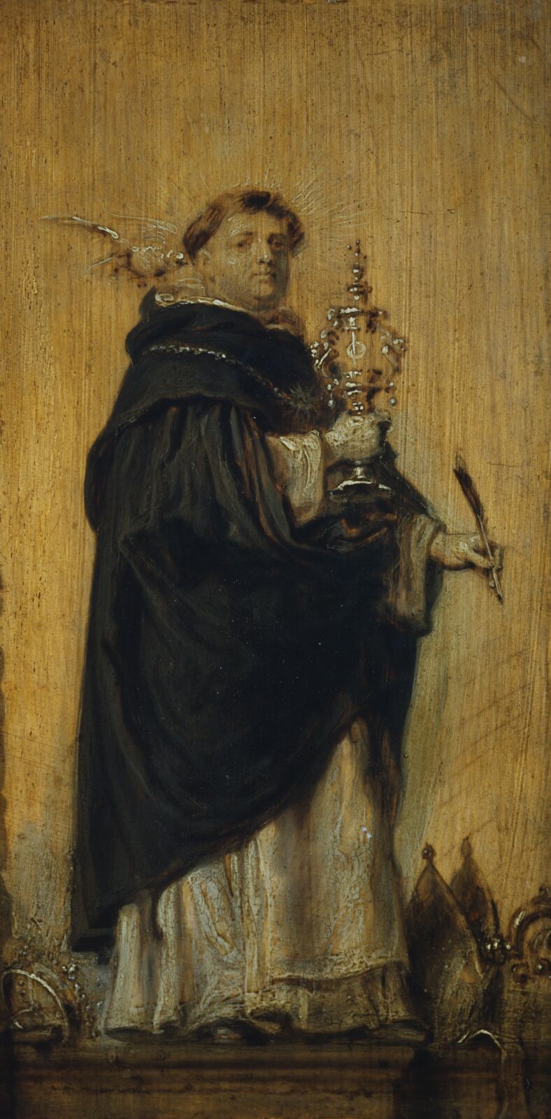 Saint Thomas Aquinas by Abraham Jansz. van Diepenbeeck