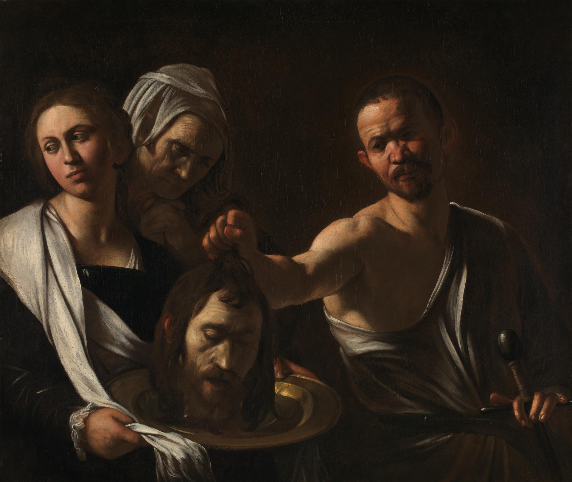 Salome receives the Head of John the Baptist by Michelangelo Merisi da Caravaggio