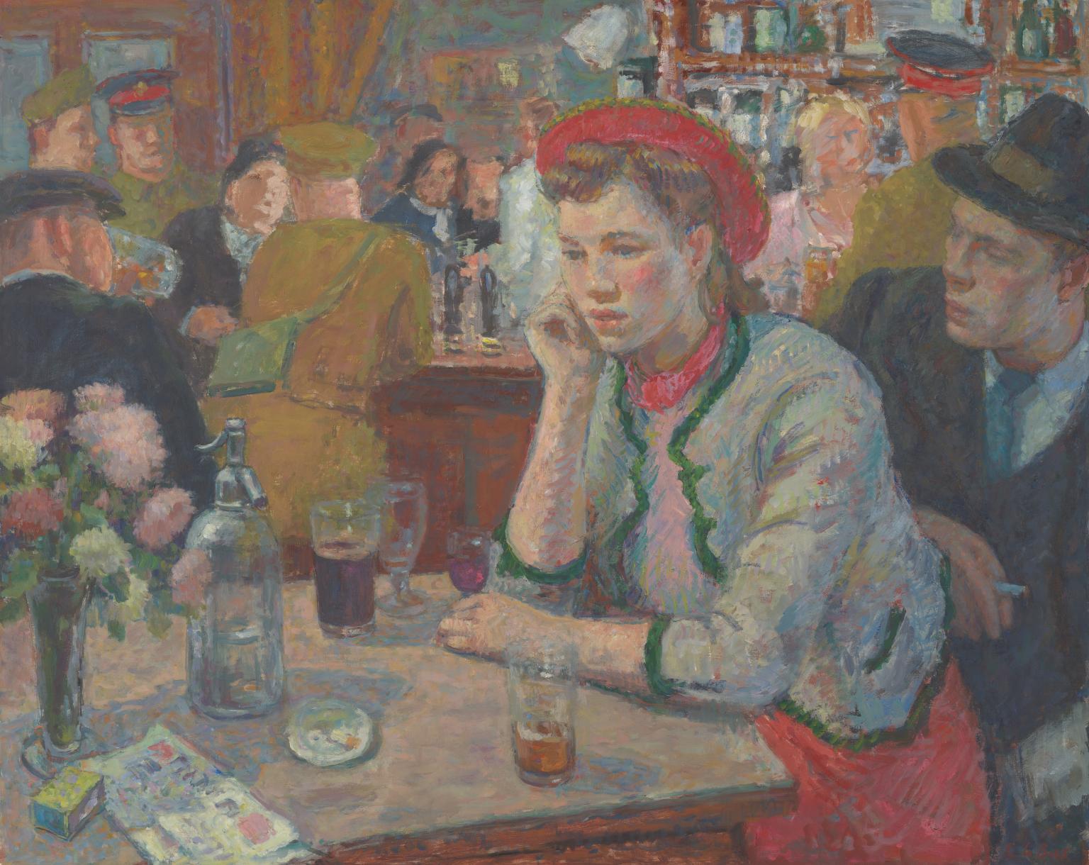 Saloon Bar by Edward Le Bas
