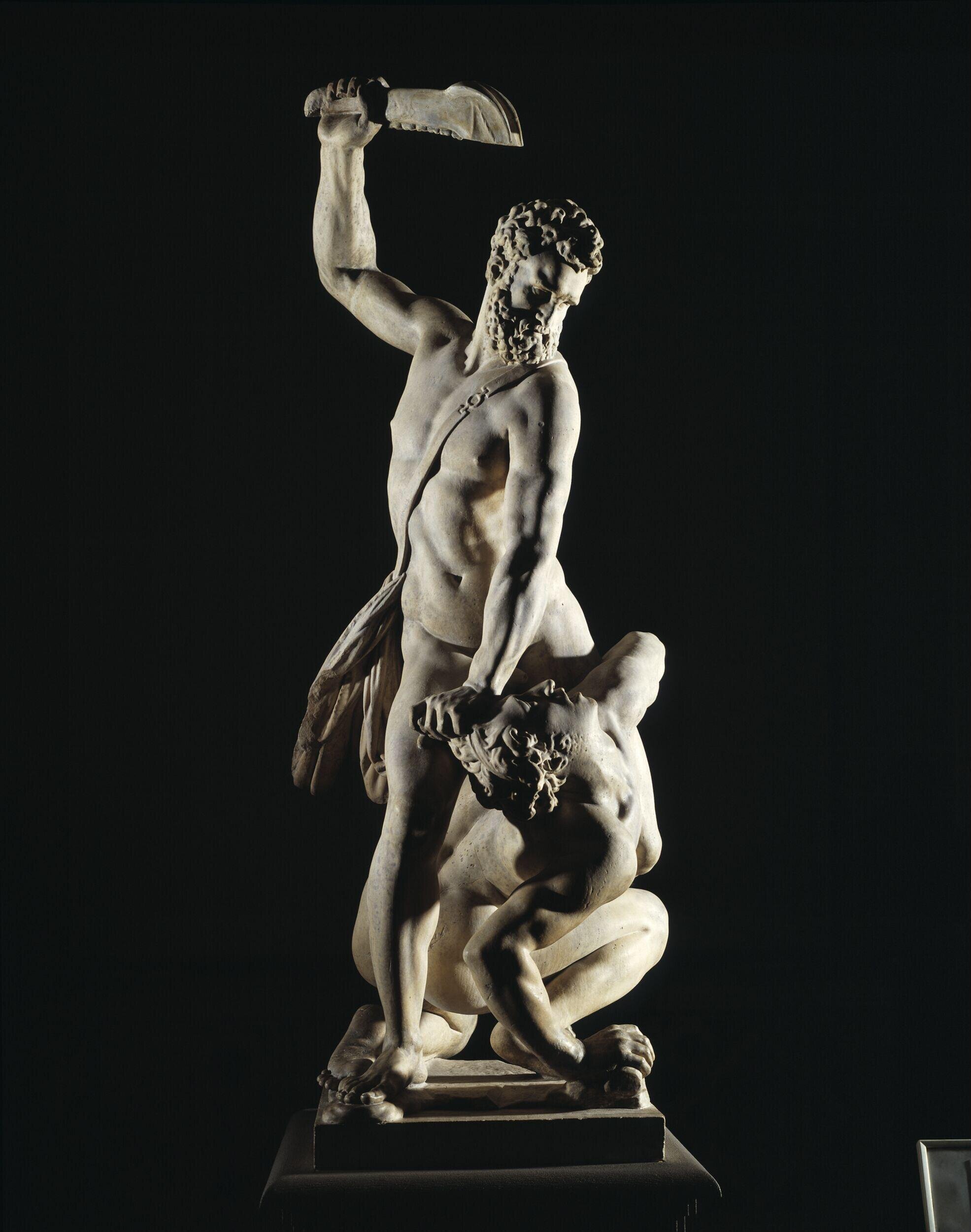 Samson Slaying a Philistine by Giovanni Bologna