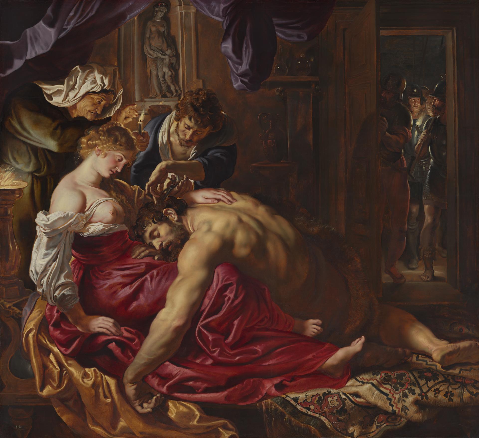 Samson and Delilah by Peter Paul Rubens