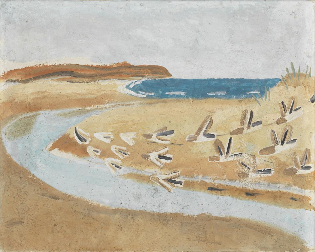 Sandpipers, Alnmouth by Winifred Nicholson
