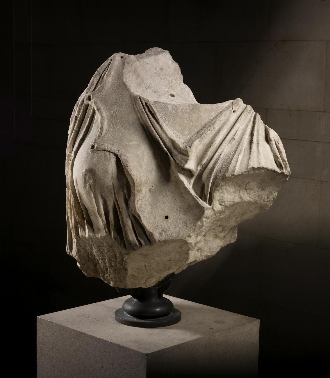 Sculpture of Athena and Poseidon