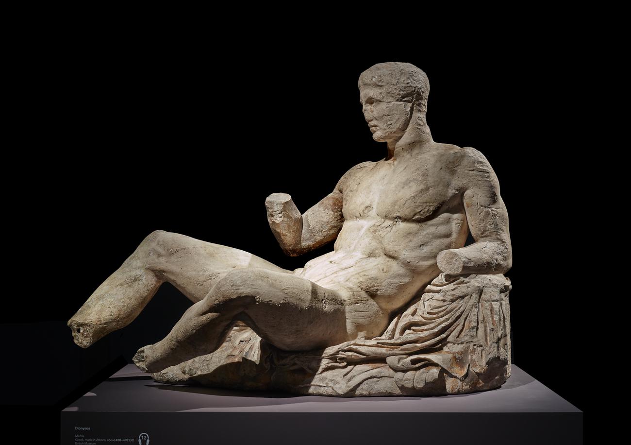 Sculpture of Dionysos