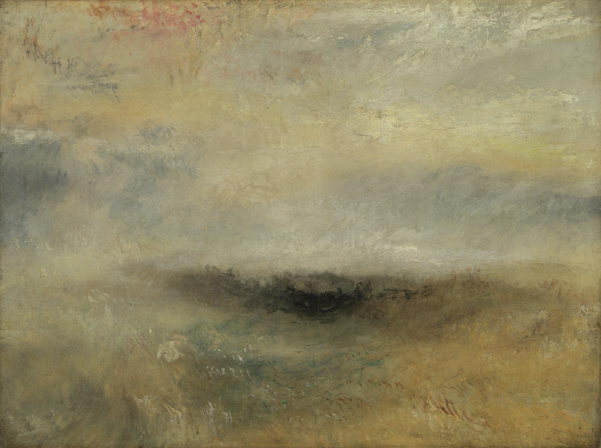 Seascape with Storm Coming On by Joseph Mallord William Turner