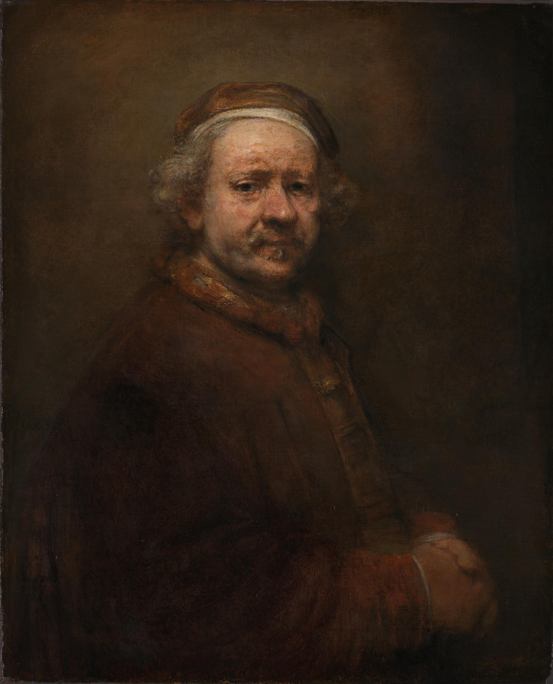Self Portrait at the Age of 63 by Rembrandt