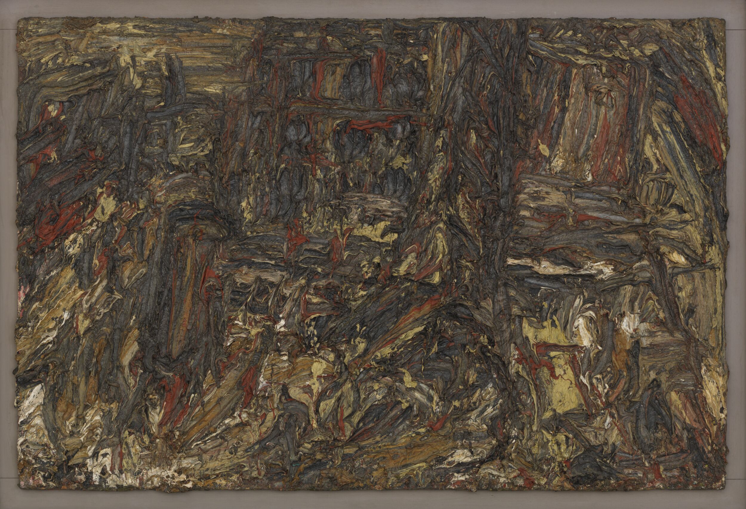 Shell Building Site by Leon Kossoff