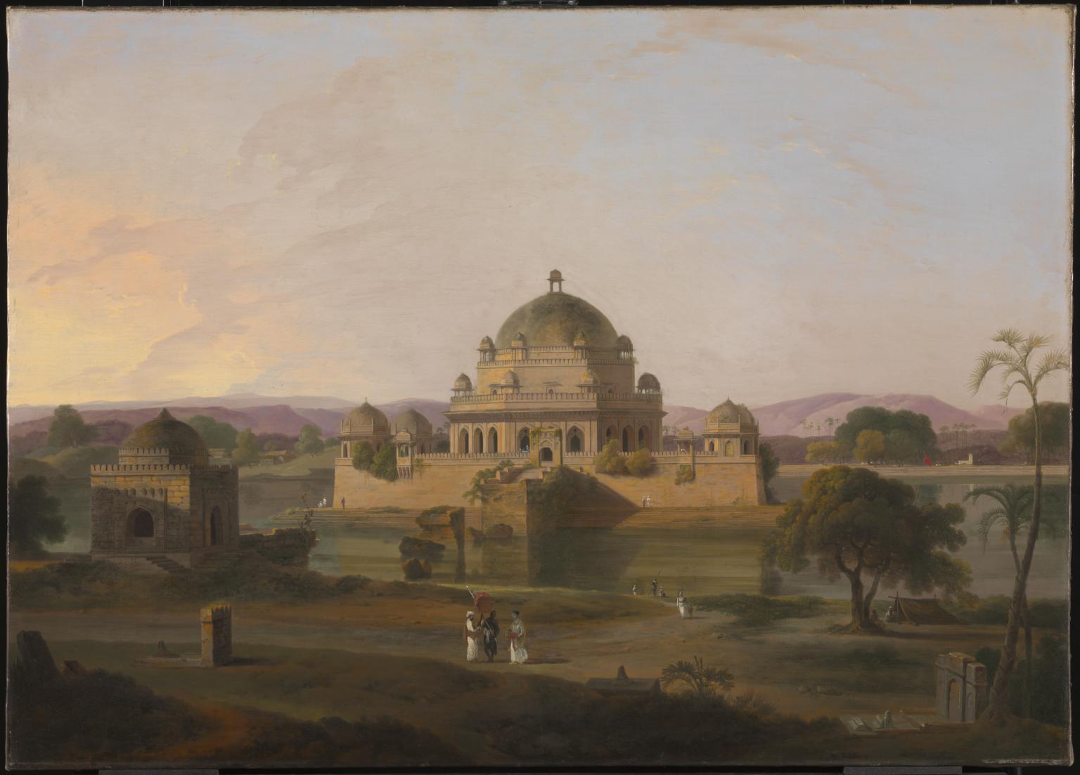 Sher Shah’s Mausoleum, Sasaram by Thomas Daniell