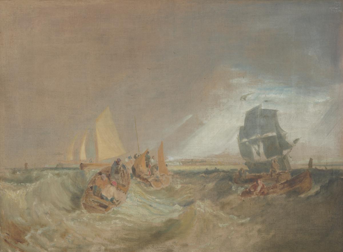 Shipping at the Mouth of the Thames by Joseph Mallord William Turner