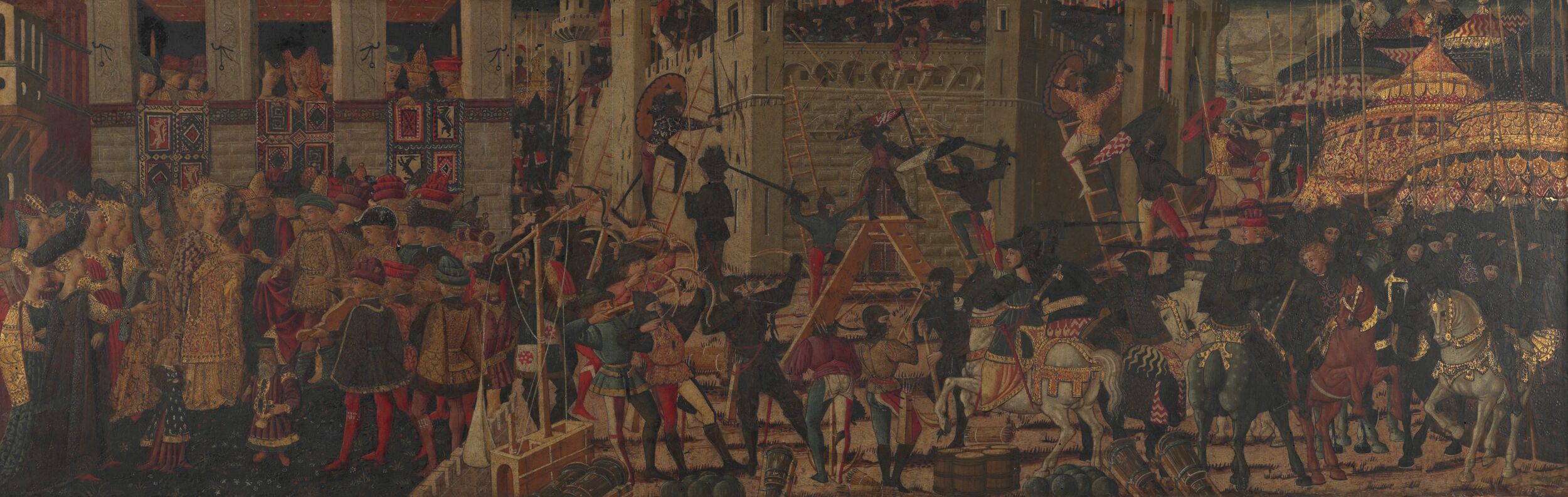 Siege of Carthage and the Continence of Scipio by Follower ofGiovanni, the younger Guidi (Artists)ca.(Life dates)