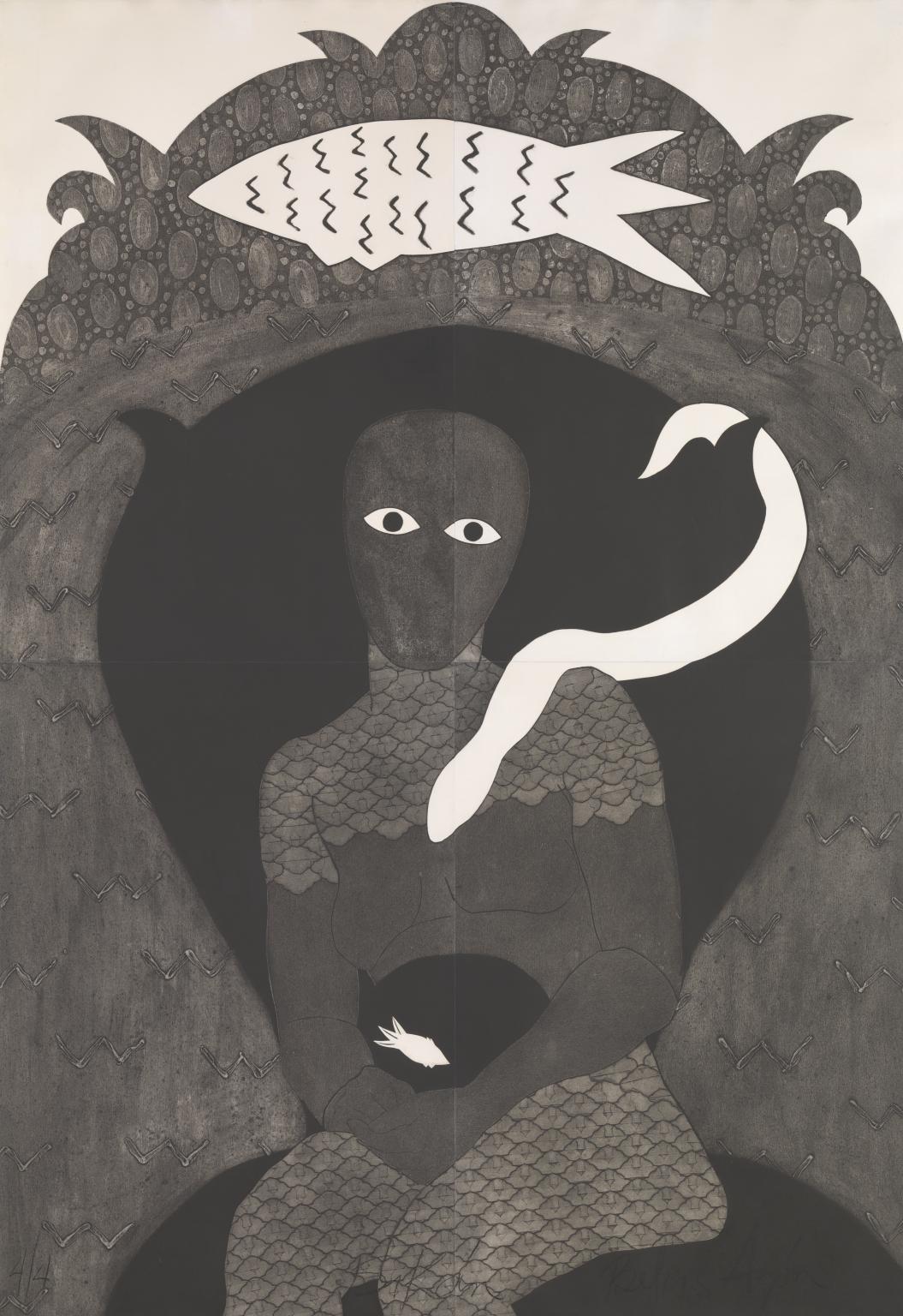 Sikán by Belkis Ayón