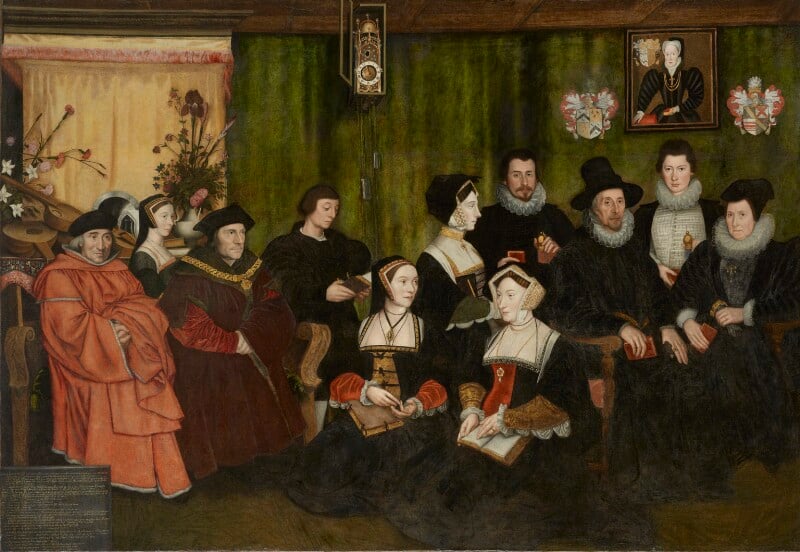Sir Thomas More, his father, his household and his descendants by Hans Holbein the Younger