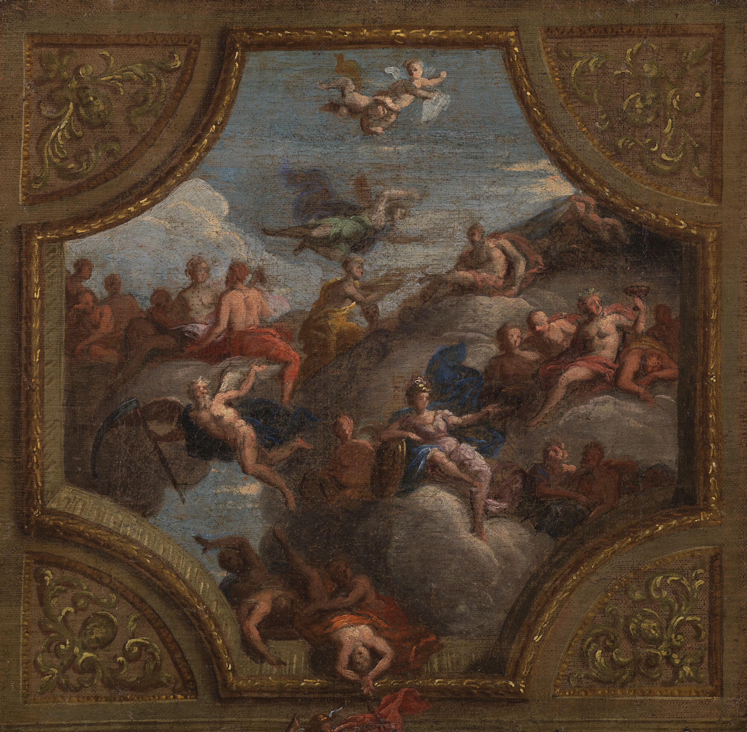 Sketch for a Ceiling Decoration by James Thornhill