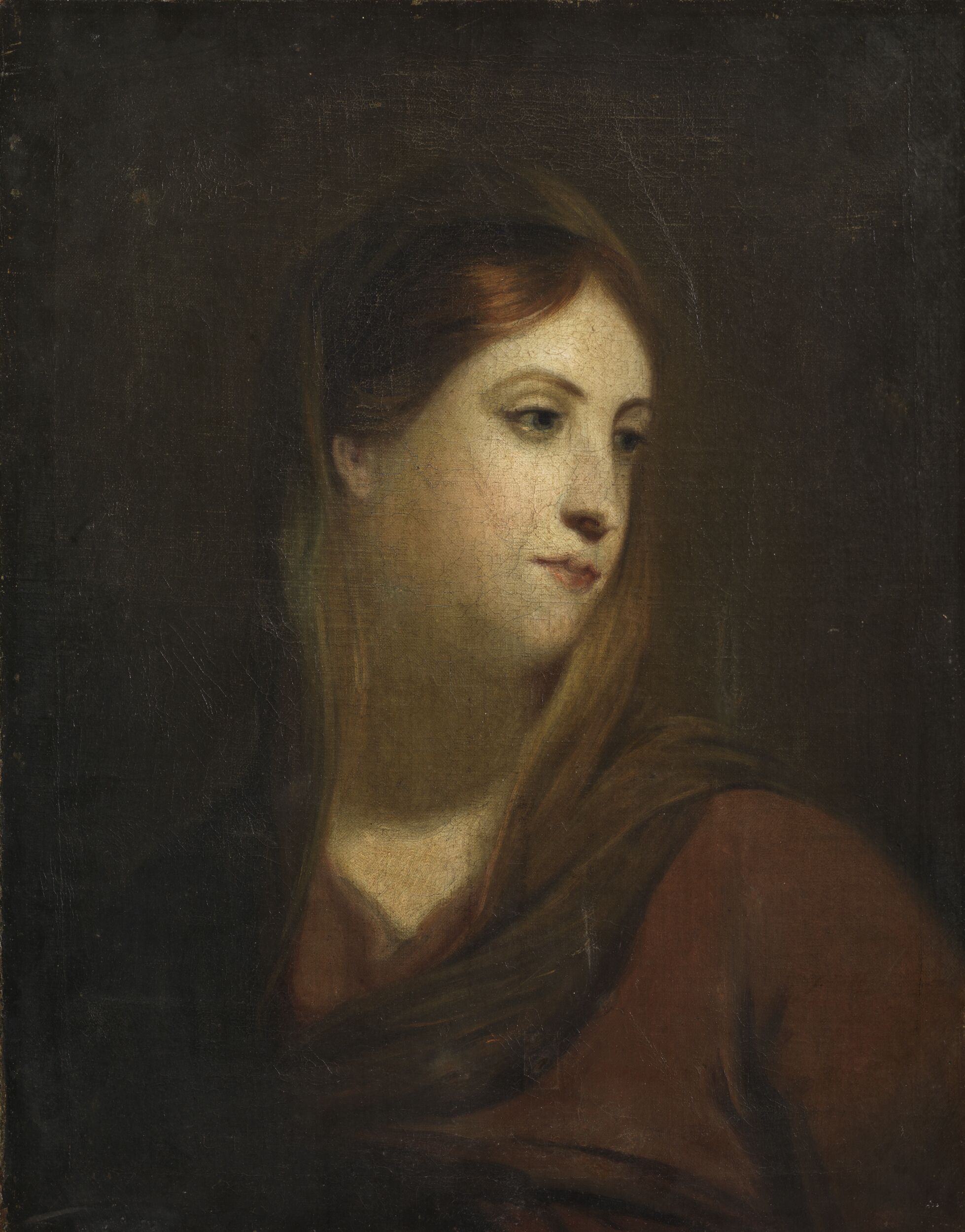 Sketch for a Female Head by John Opie
