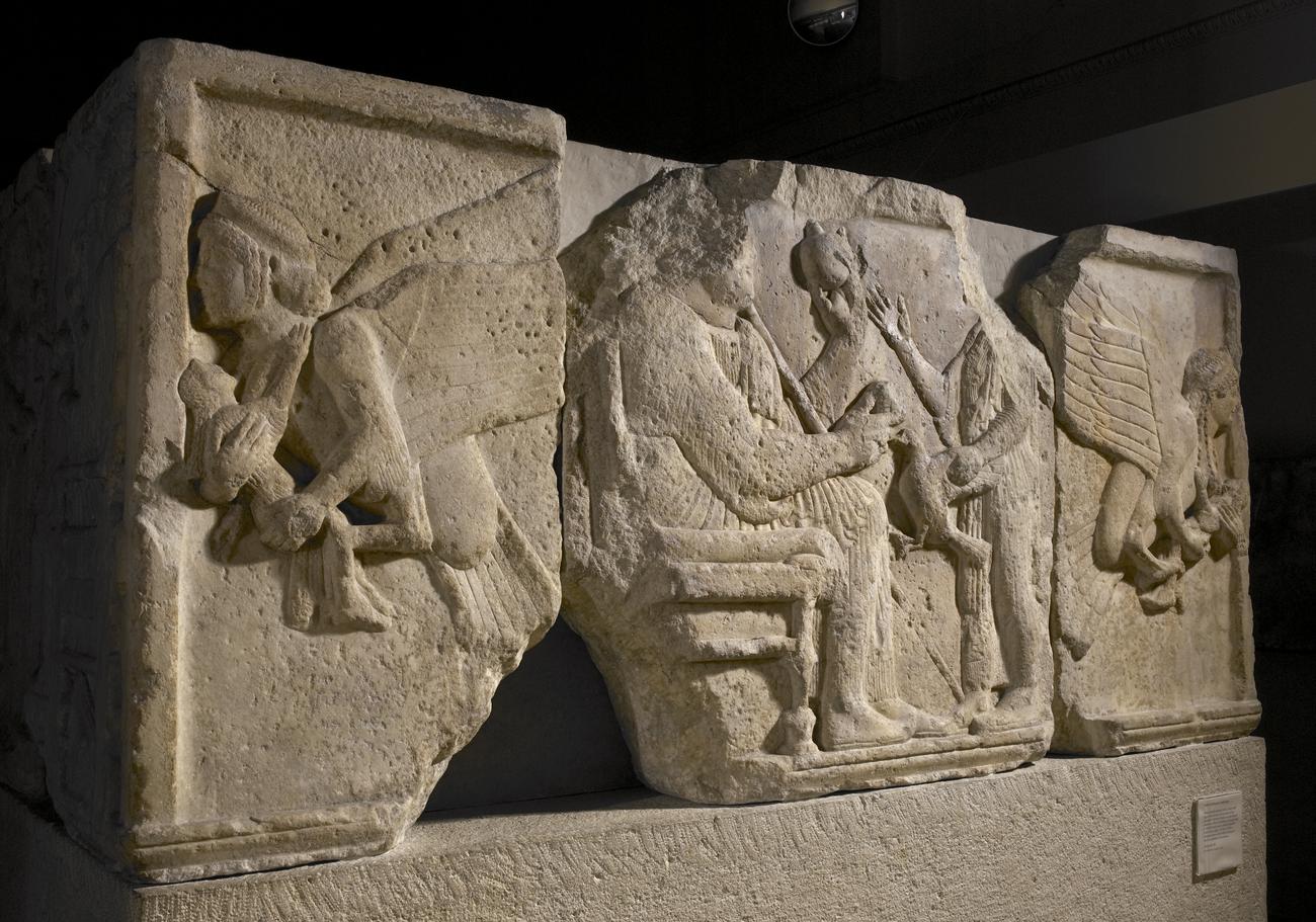 Southest corner of the Harpy Tomb (Panel 3)