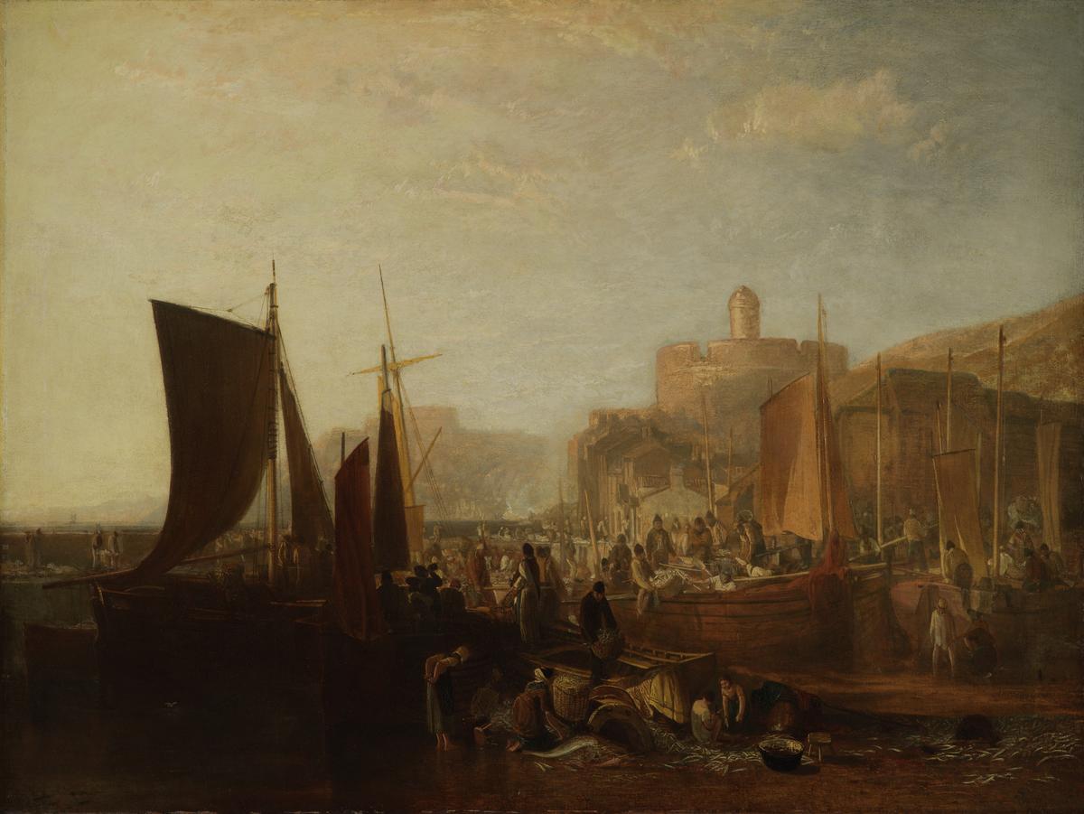 St Mawes at the Pilchard Season by Joseph Mallord William Turner