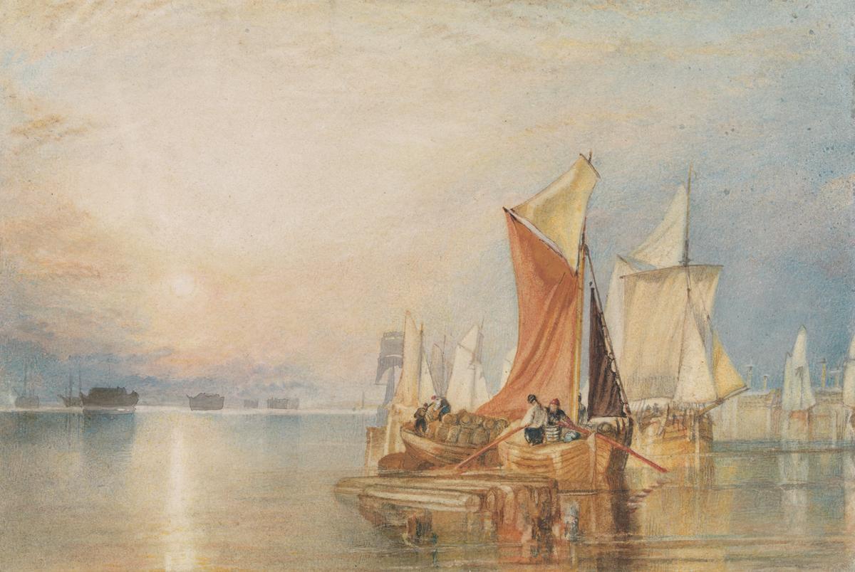 Stangate Creek, on the River Medway by Joseph Mallord William Turner