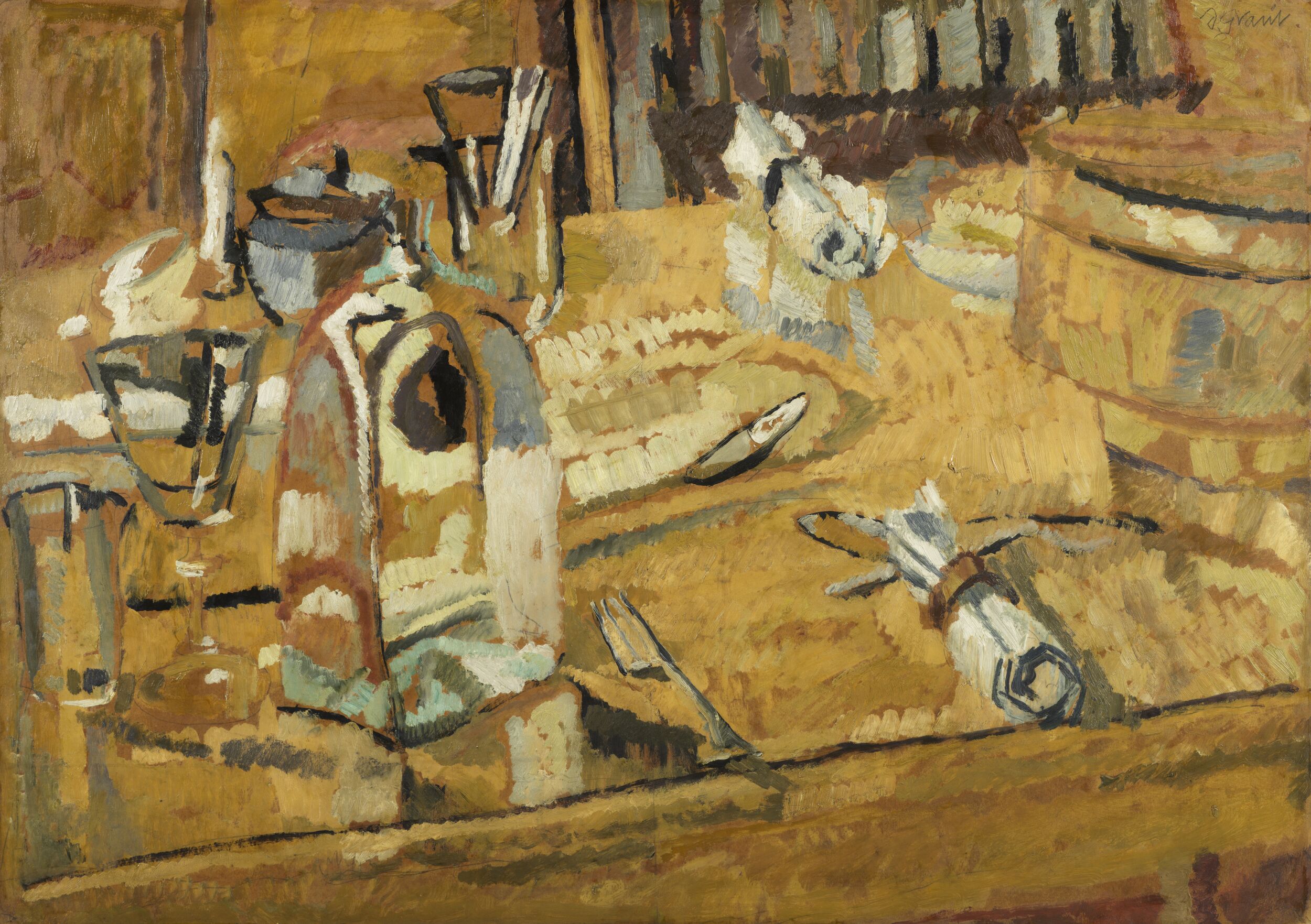 Still Life - The Dinner Table by Duncan Grant