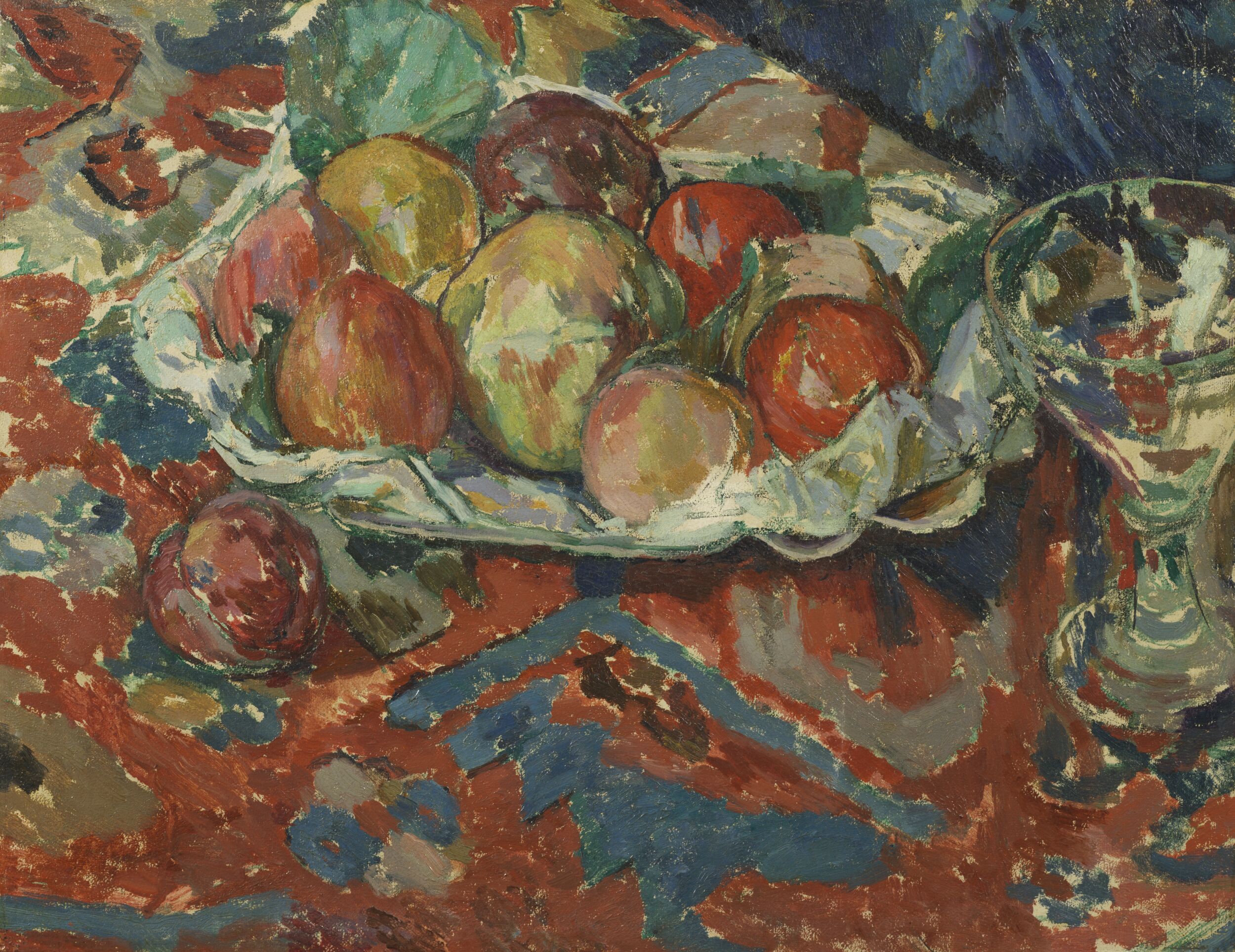 Still Life with Peaches by Duncan Grant