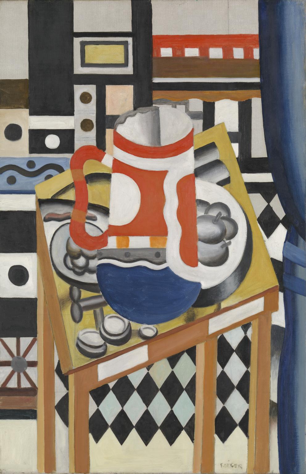 Still Life with a Beer Mug by Fernand Léger