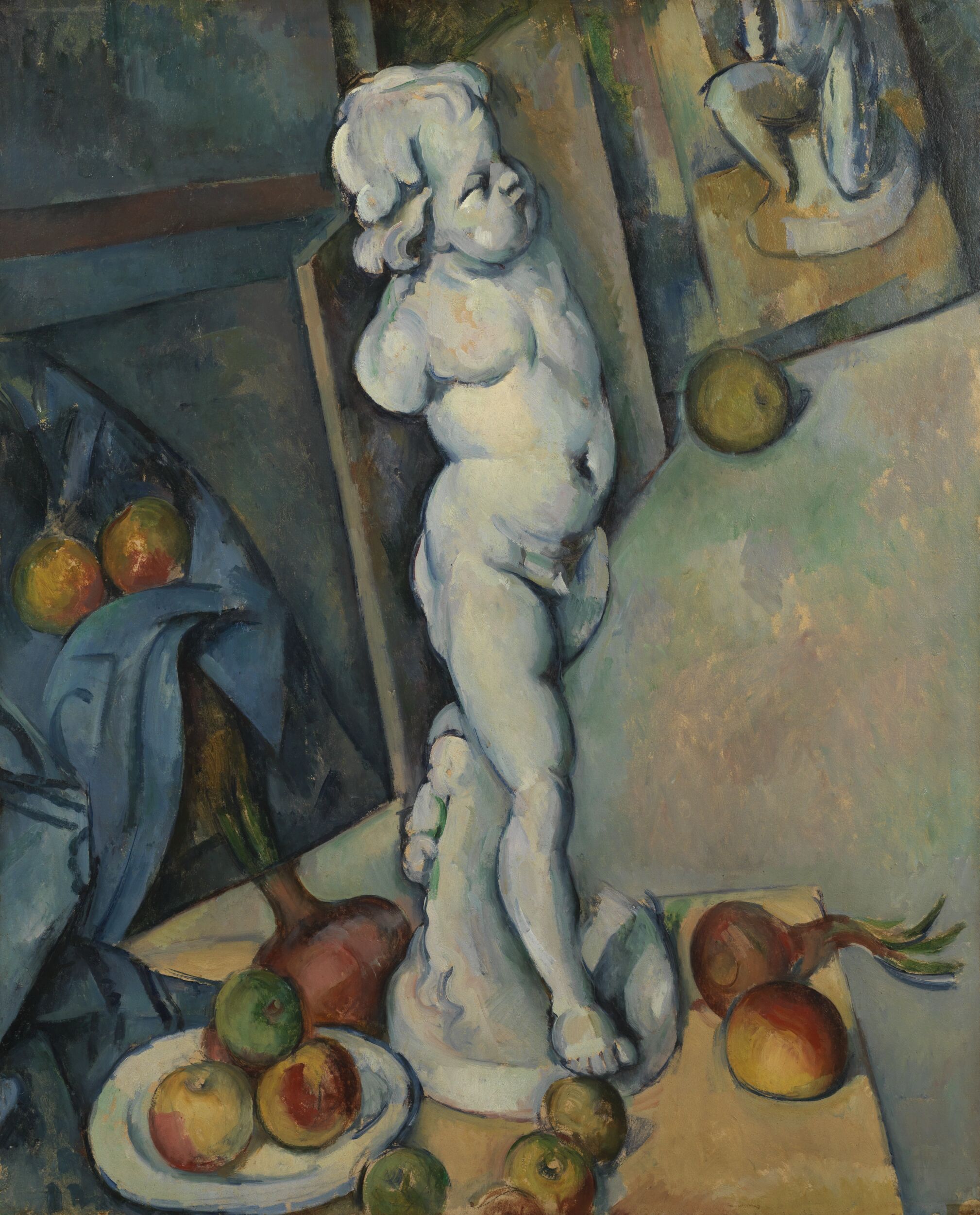 Still life with Plaster Cupid by Paul Cézanne
