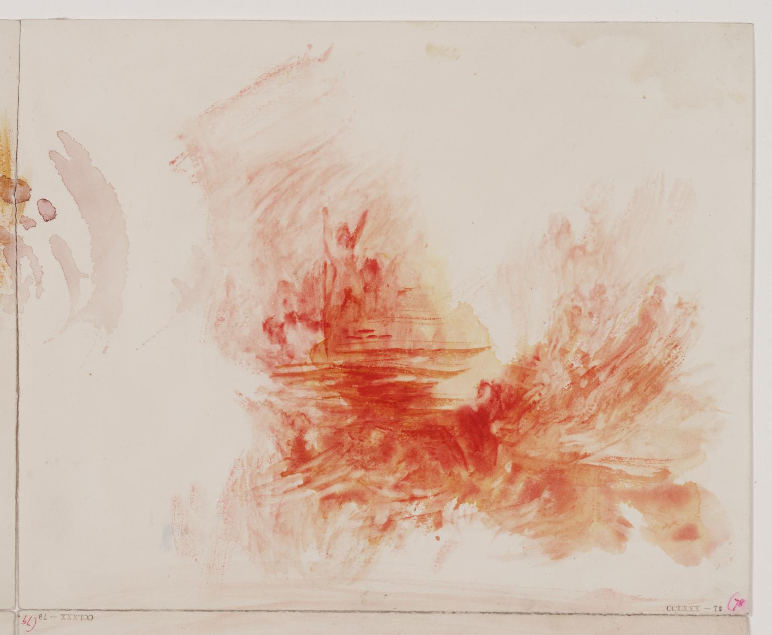 ?Study for ‘The Angel Standing in the Sun’ by Joseph Mallord William Turner