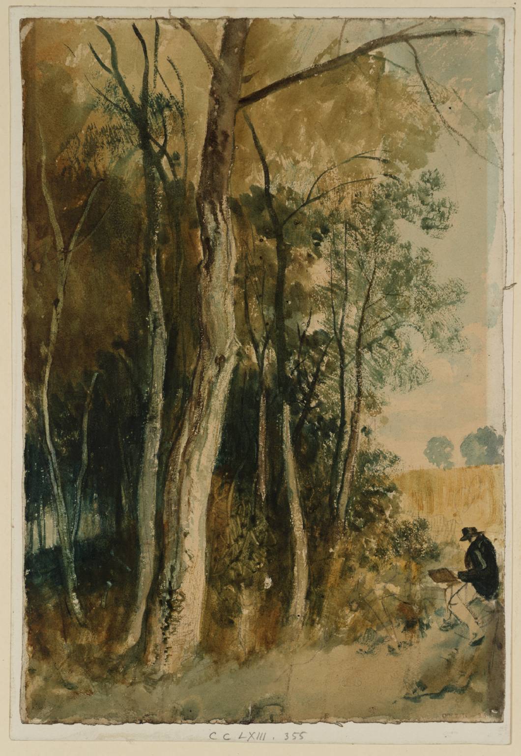 Study of Trees by Joseph Mallord William Turner