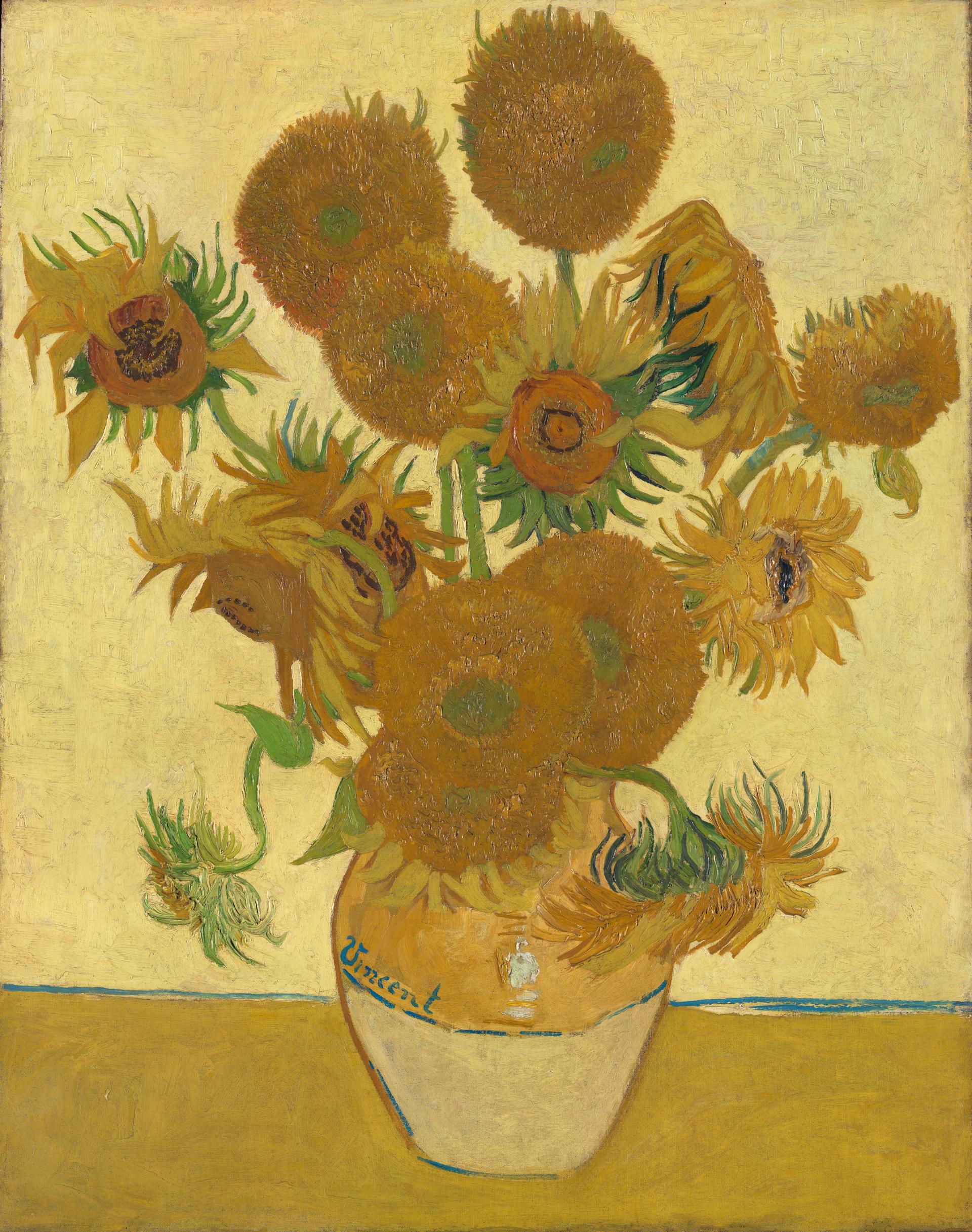 Sunflowers by Vincent van Gogh