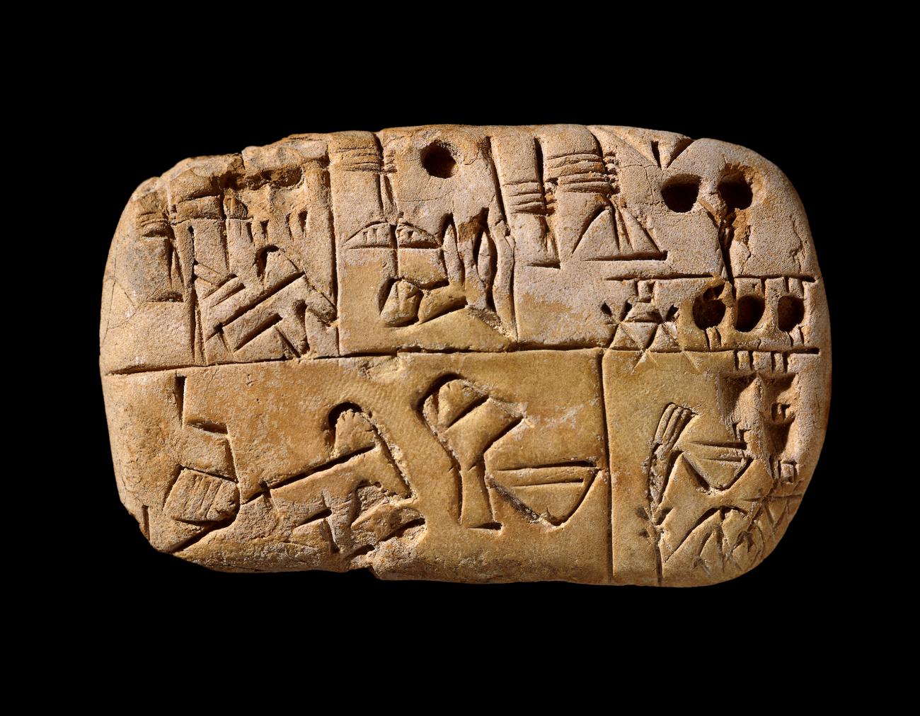 Tablet of food supplies