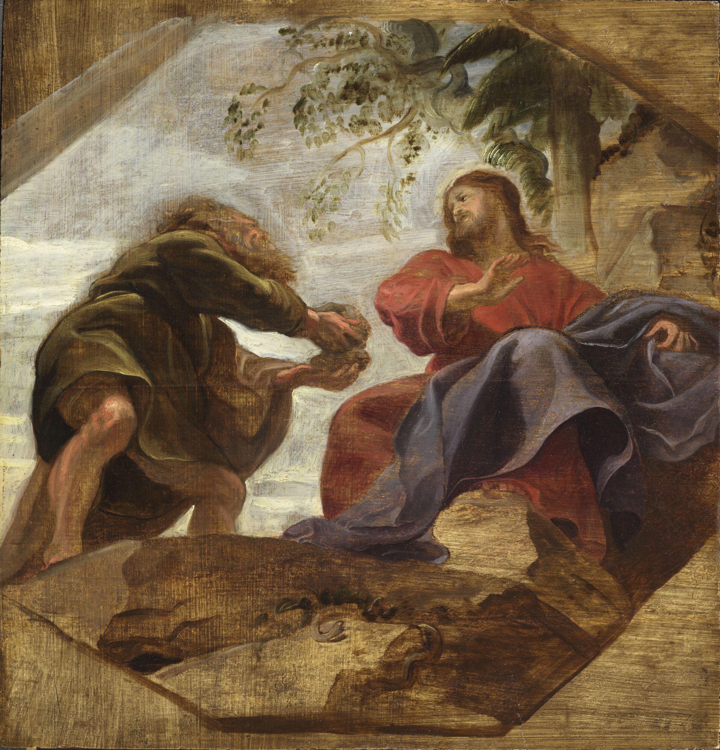 Temptation of Christ by Peter Paul Rubens