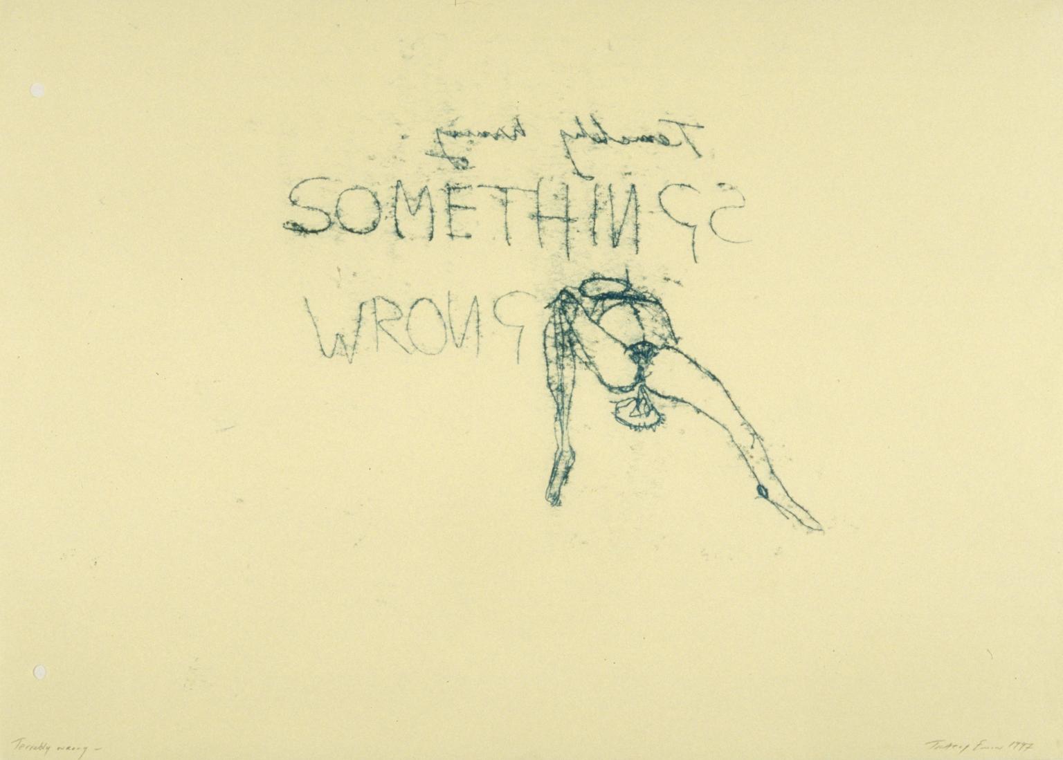 Terribly Wrong by Tracey Emin