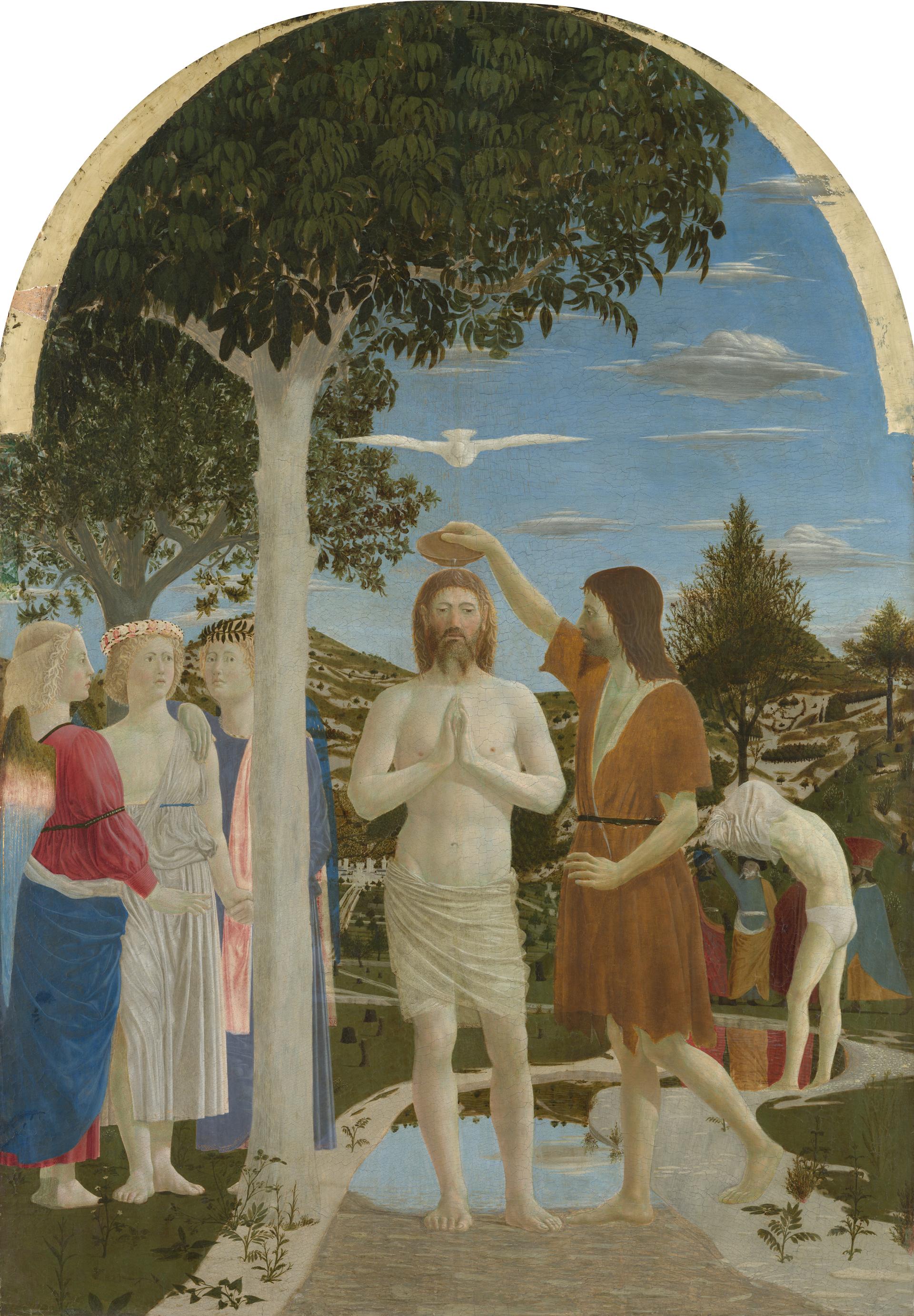 The Baptism of Christ by Piero della Francesca