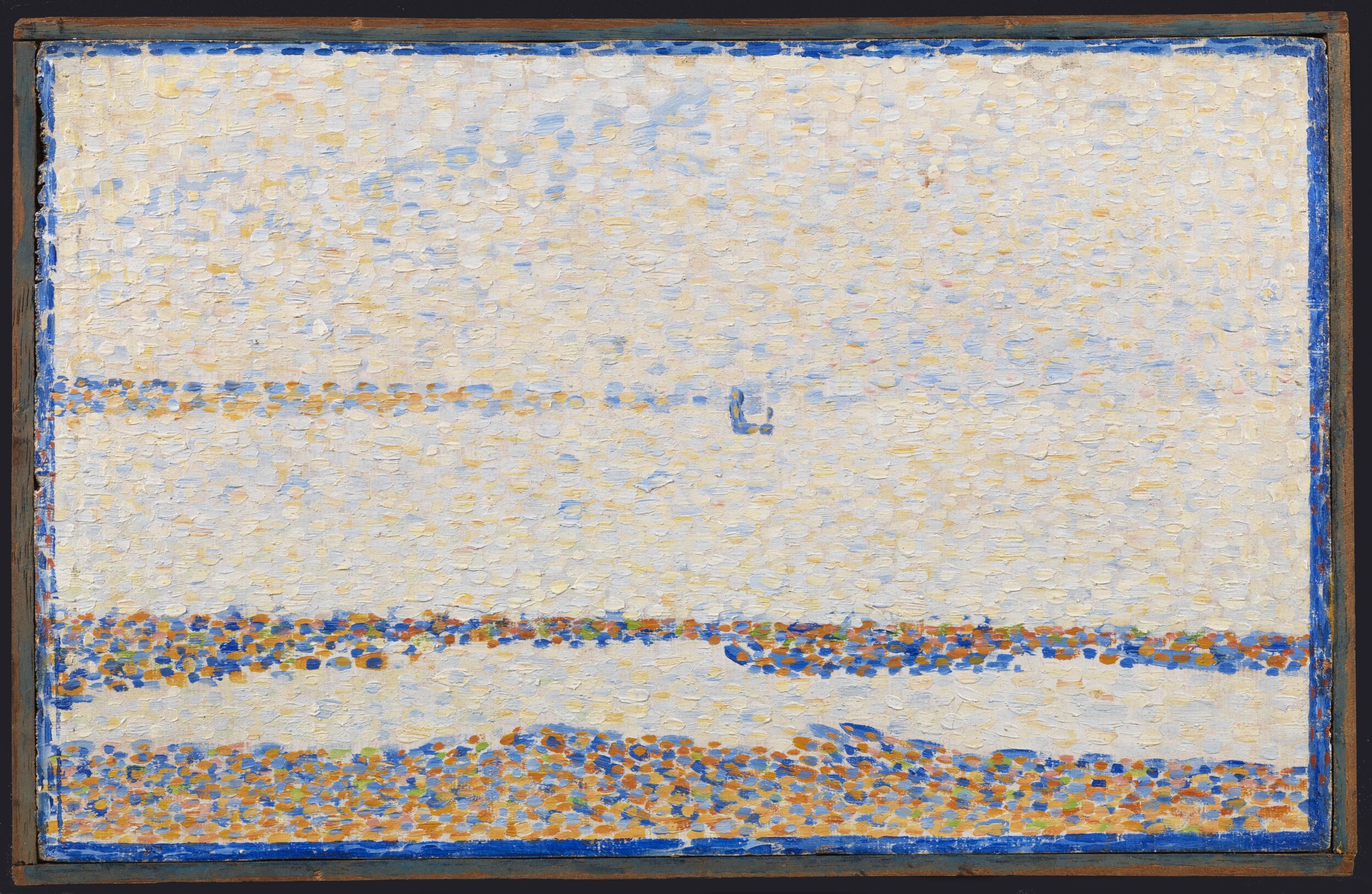 The Beach at Gravelines by Georges Seurat