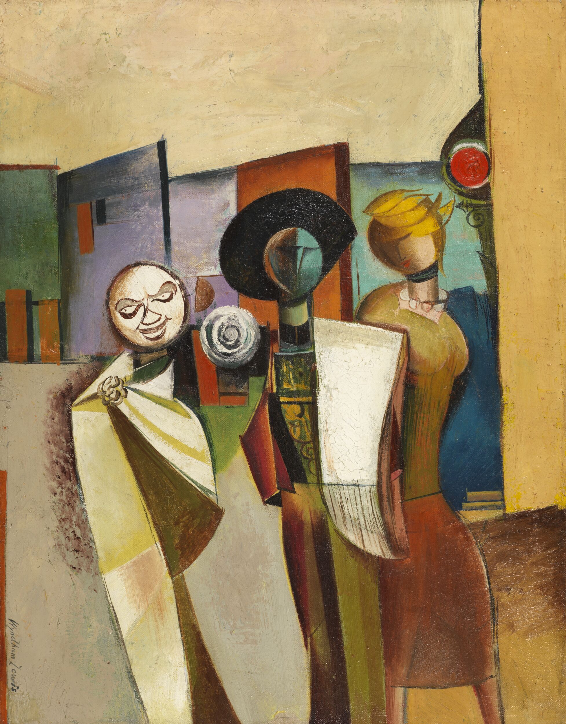 The Betrothal of the Matador by Wyndham Lewis