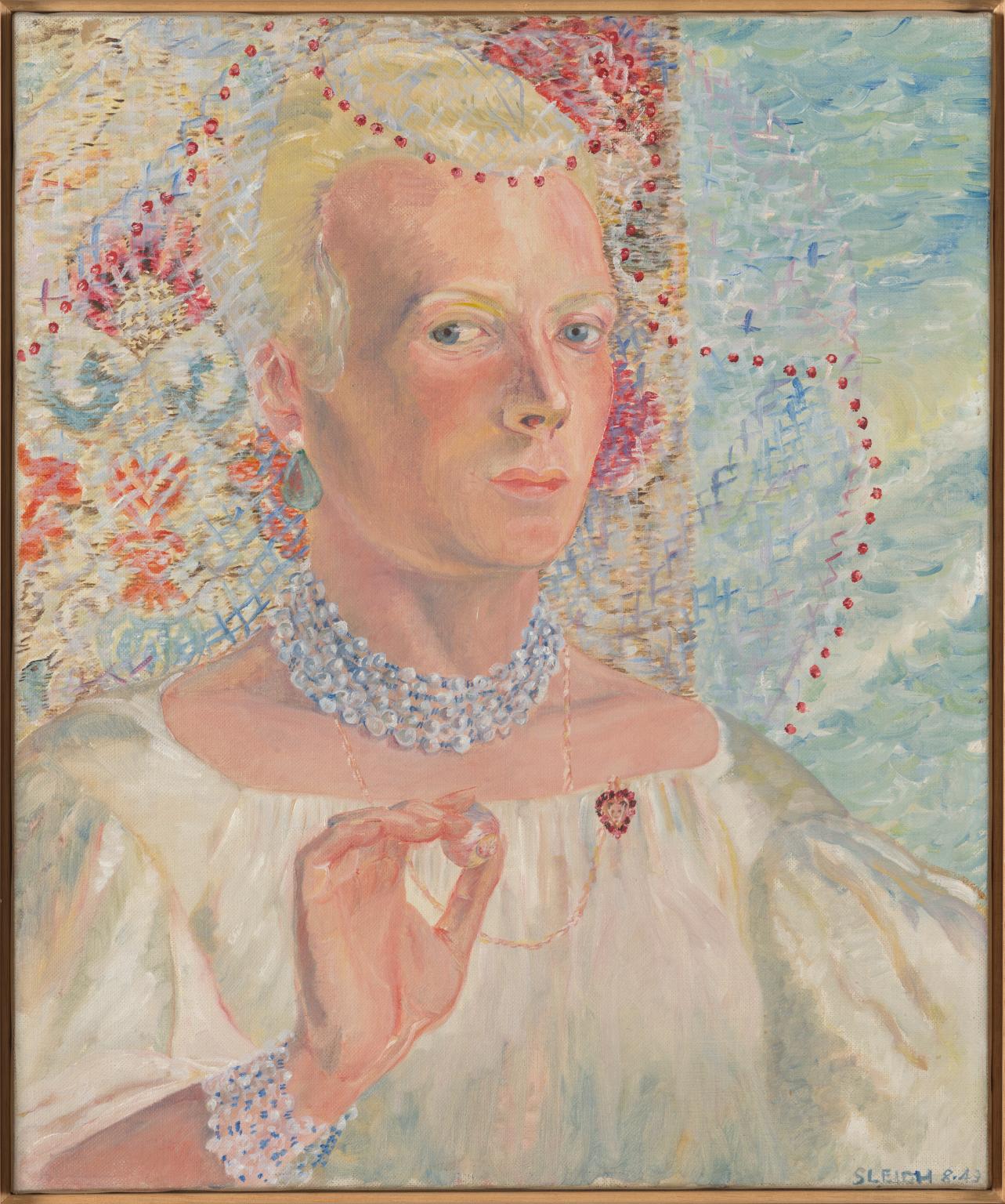 The Bride (Lawrence Alloway) by Sylvia Sleigh